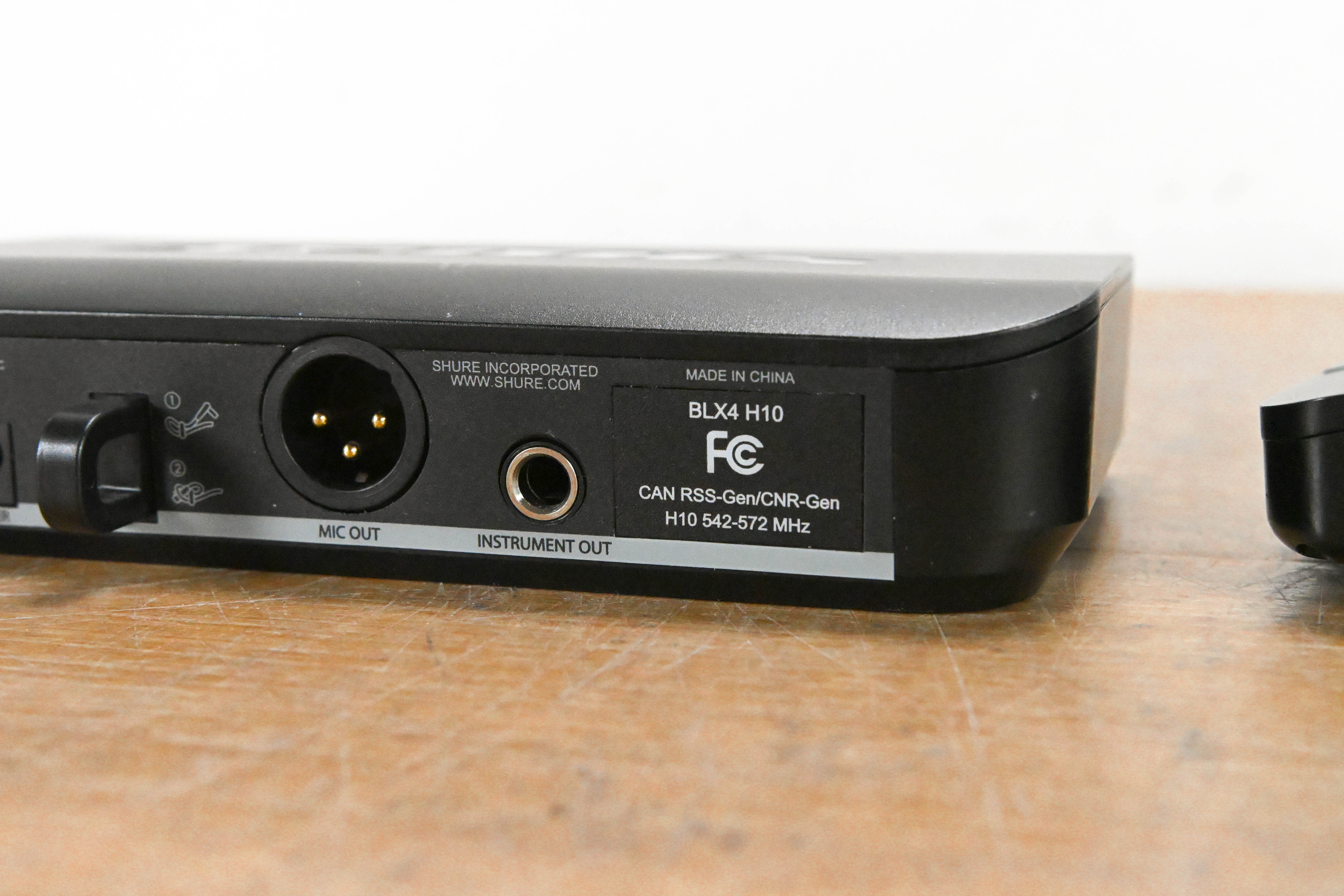 Shure BLX14 Wireless Bodypack System - H10 Band 542-572MHz (NO PSU)