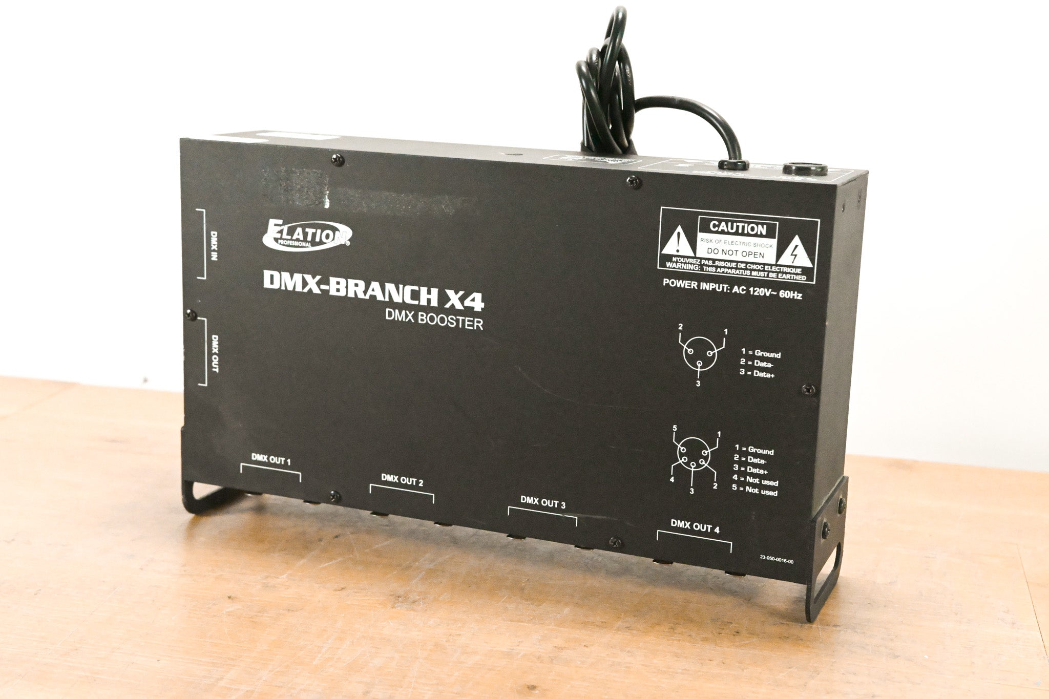 Elation DMX-Branch/4 4-Way 3-pin and 5-pin DMX Distributor