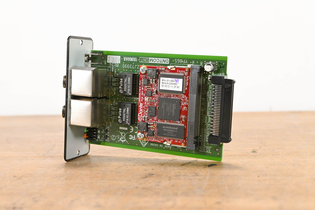 Yamaha NY64-D Dante I/O Expansion Card for TF Mixers