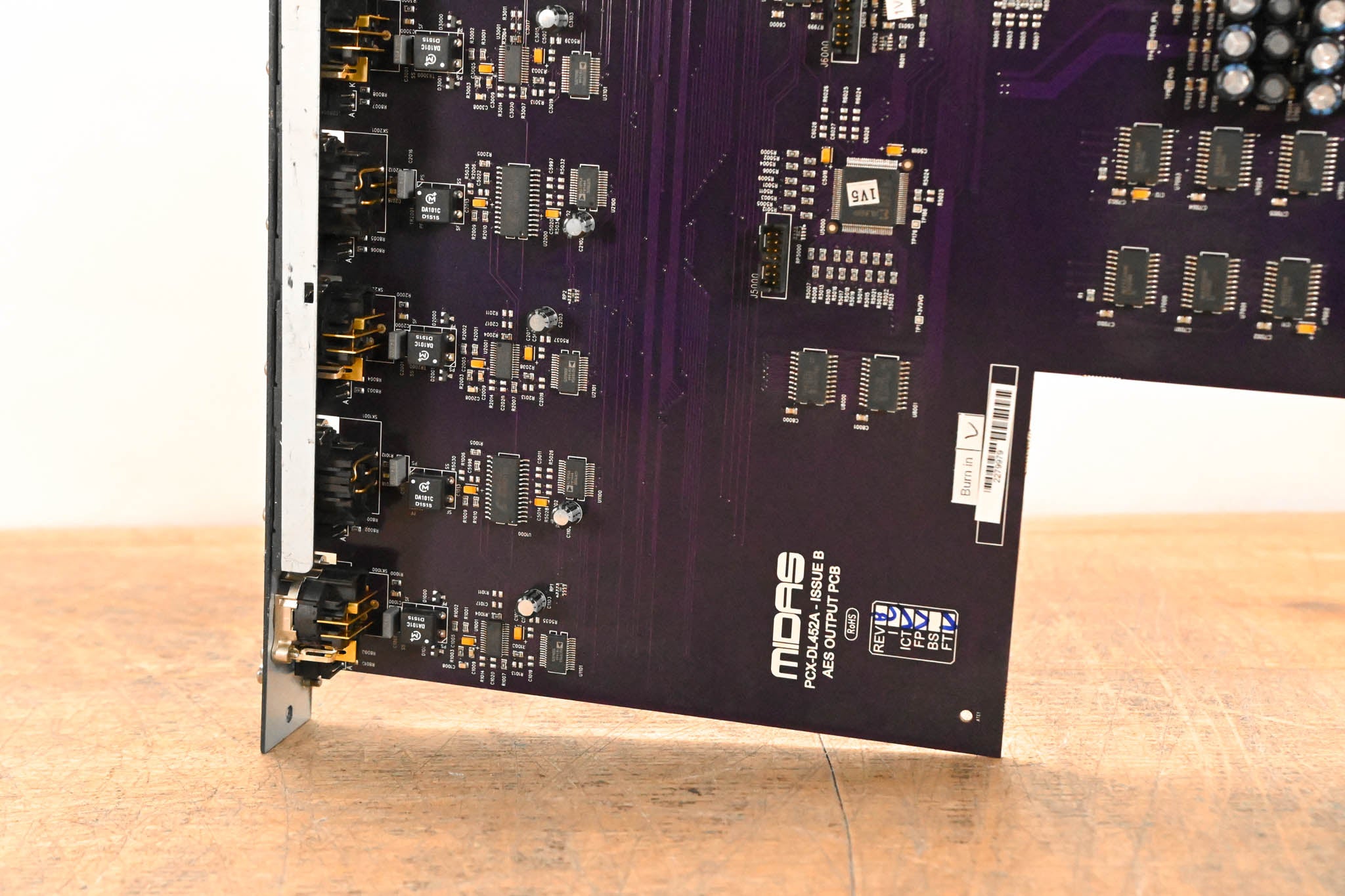 Midas DL443 Analog 8 Input, 8 Output Card with 1/4" TRS Connectors