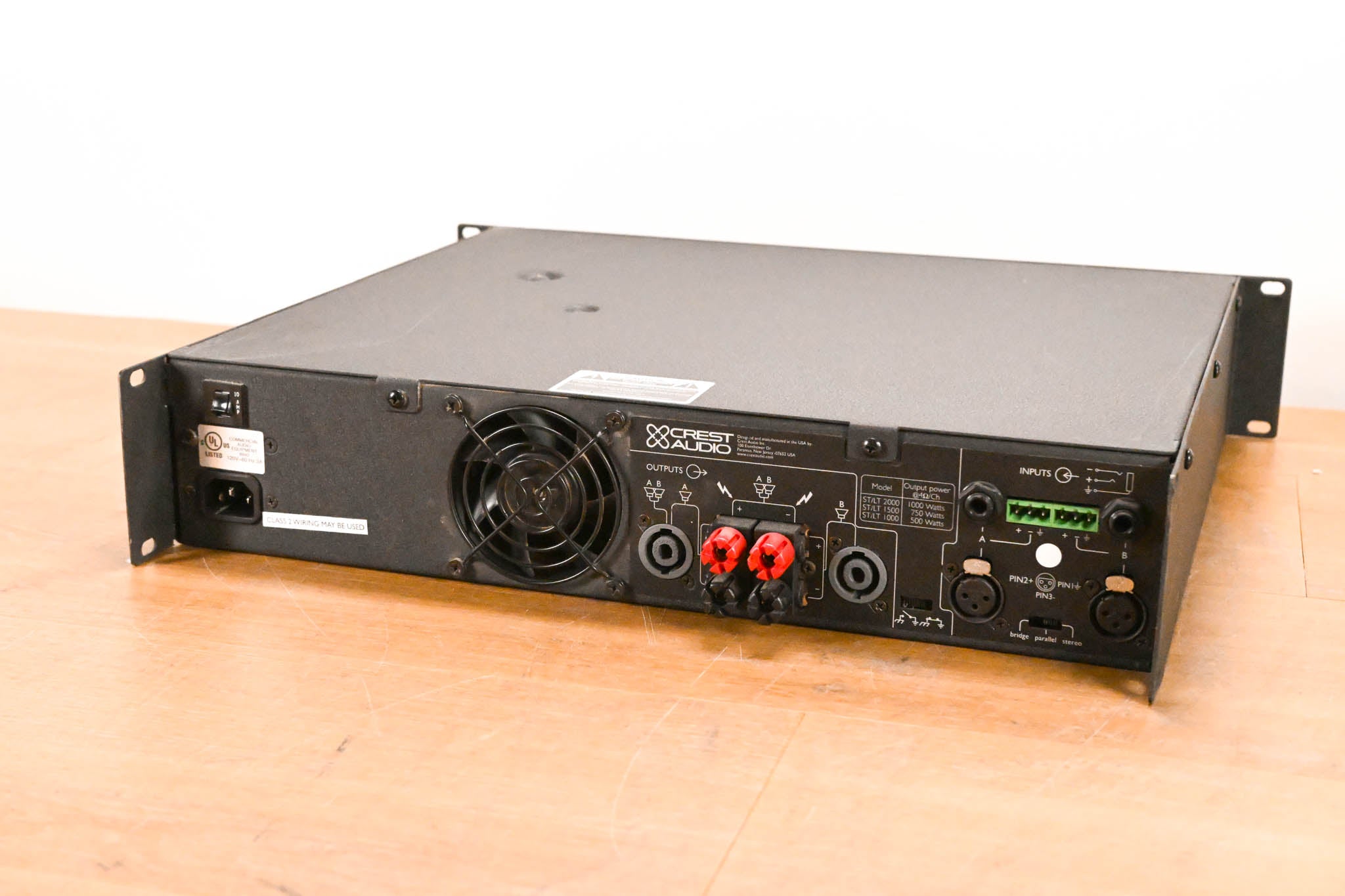 Crest Audio LT1000 2-Channel Power Amplifier