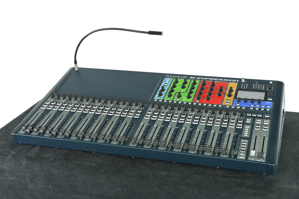 Soundcraft Si Expression 3 32-Channel Digital Mixer with MADI-USB Card