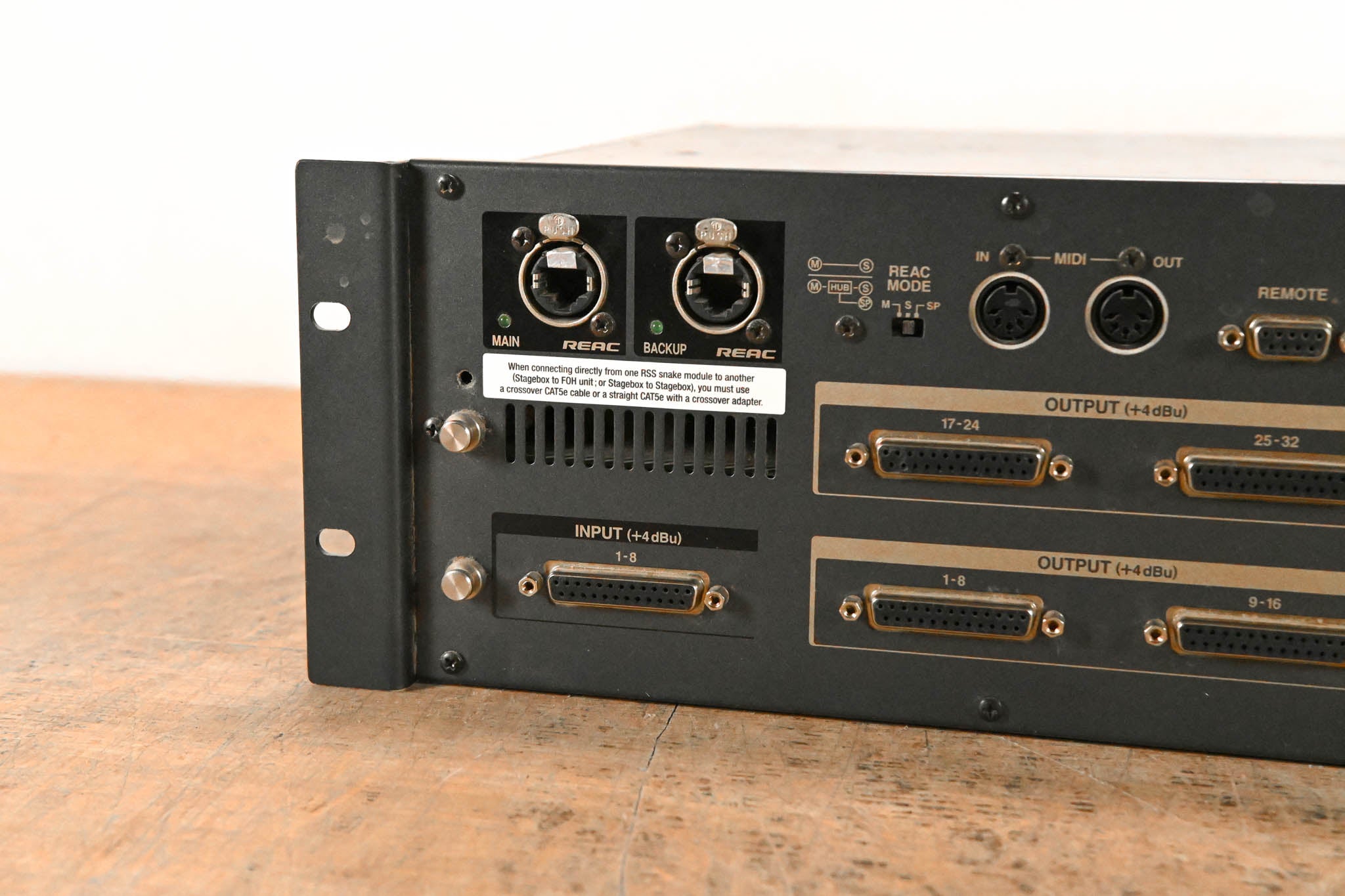 Roland S-4000H Digital Snake 32 x 8 Front of House Unit