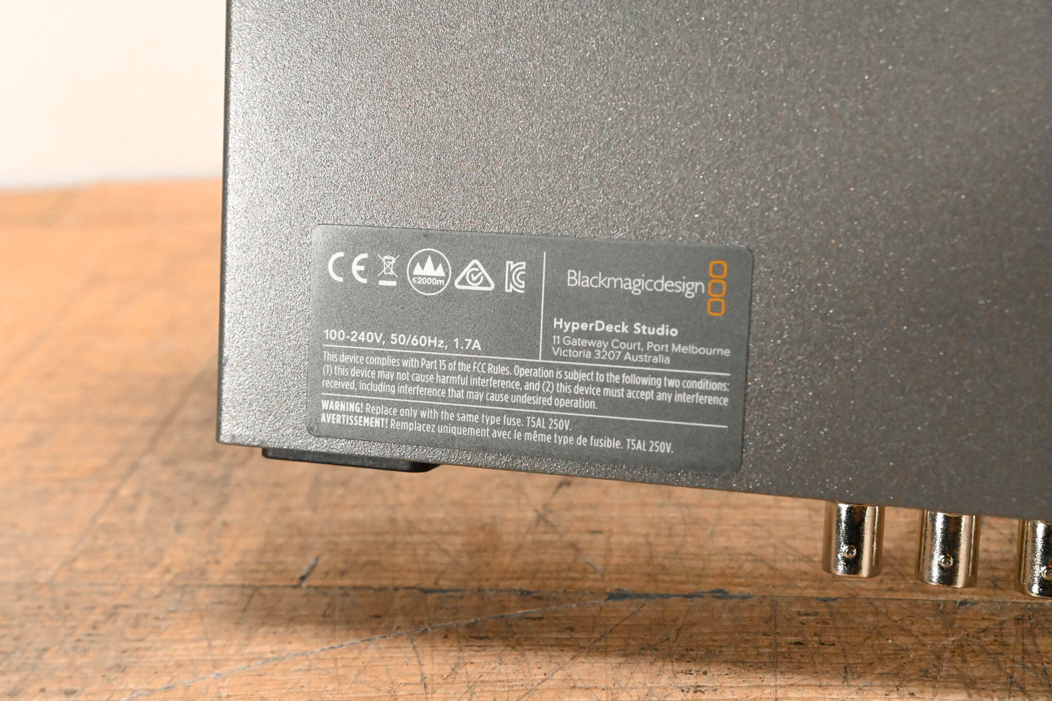 Blackmagic Design HyperDeck Studio 2