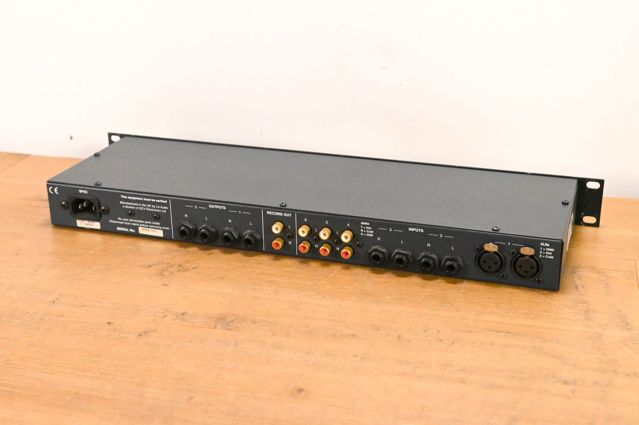 LA Audio SPX20 Stereo Source Selector