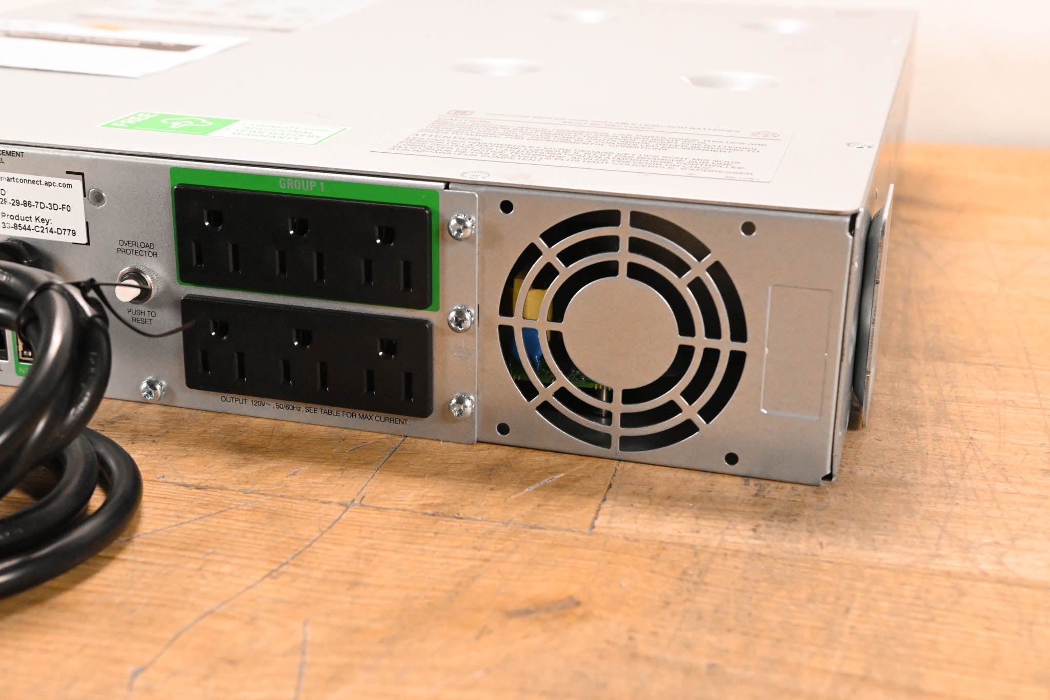 APC SMT1000RM2UC Smart-UPS Battery Backup w/ SmartConnect