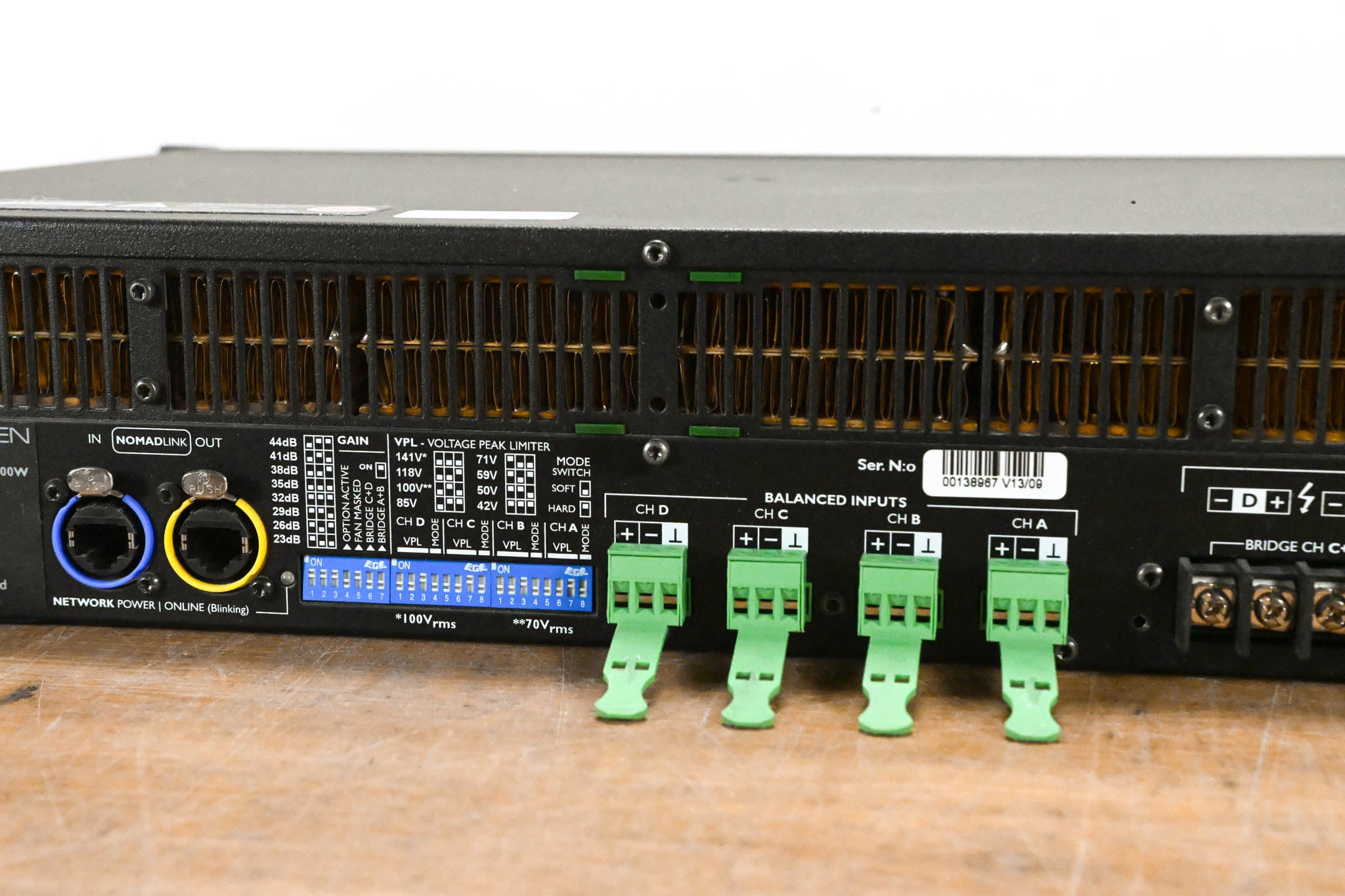Lab Gruppen C 28:4 2800W 4-Channel Power Amplifier