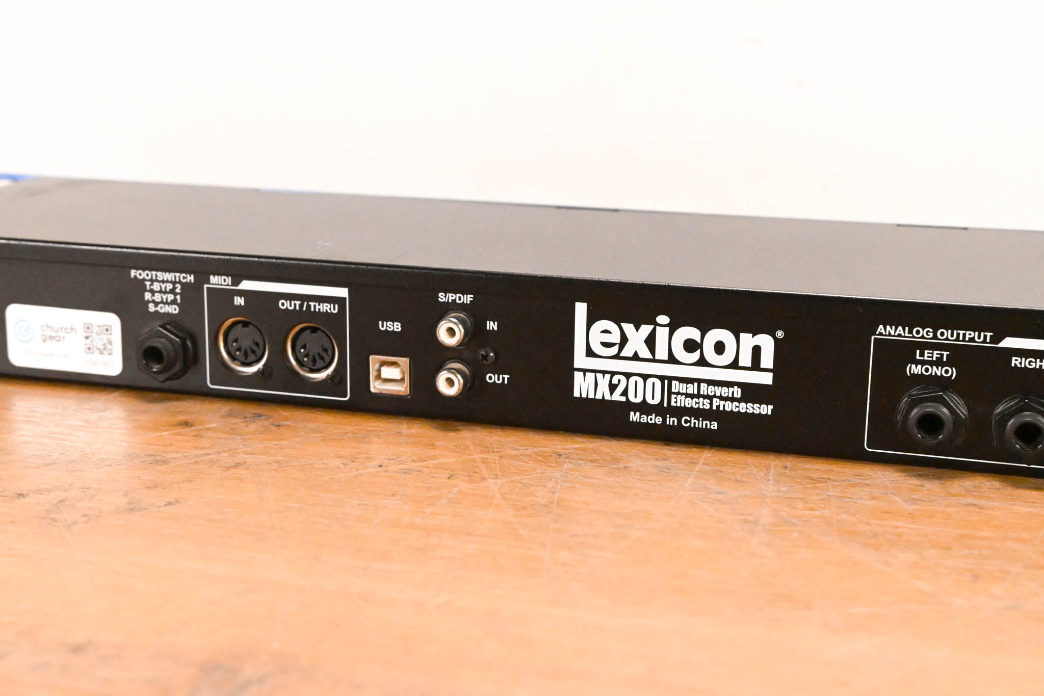 Lexicon MX200 2-Channel Digital Effects Processor (NO POWER SUPPLY)