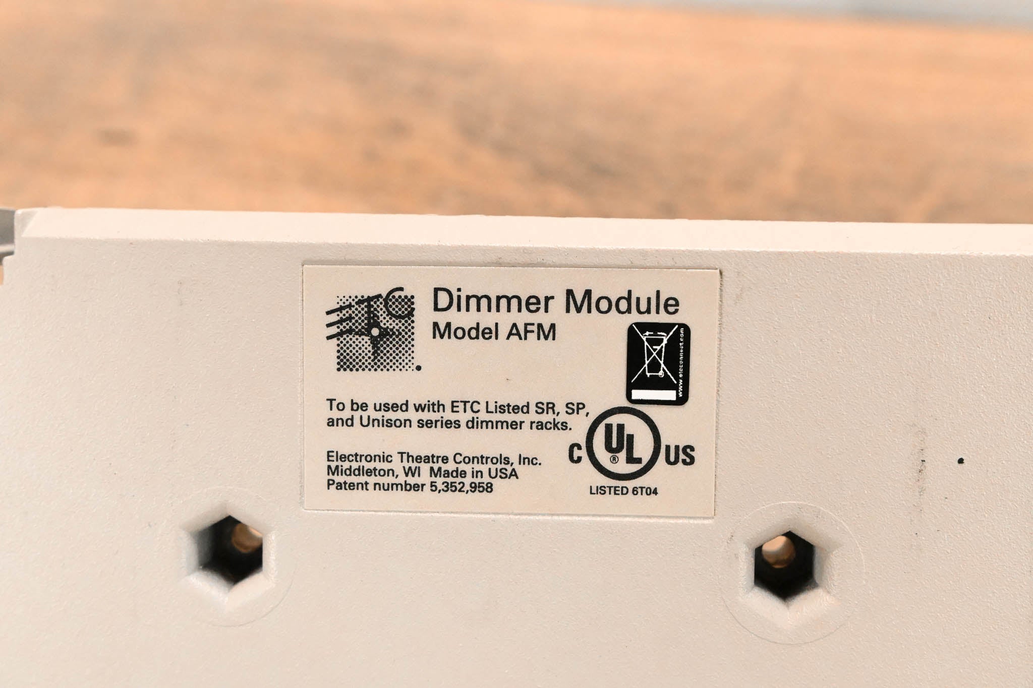 ETC AFM Air Flow Module