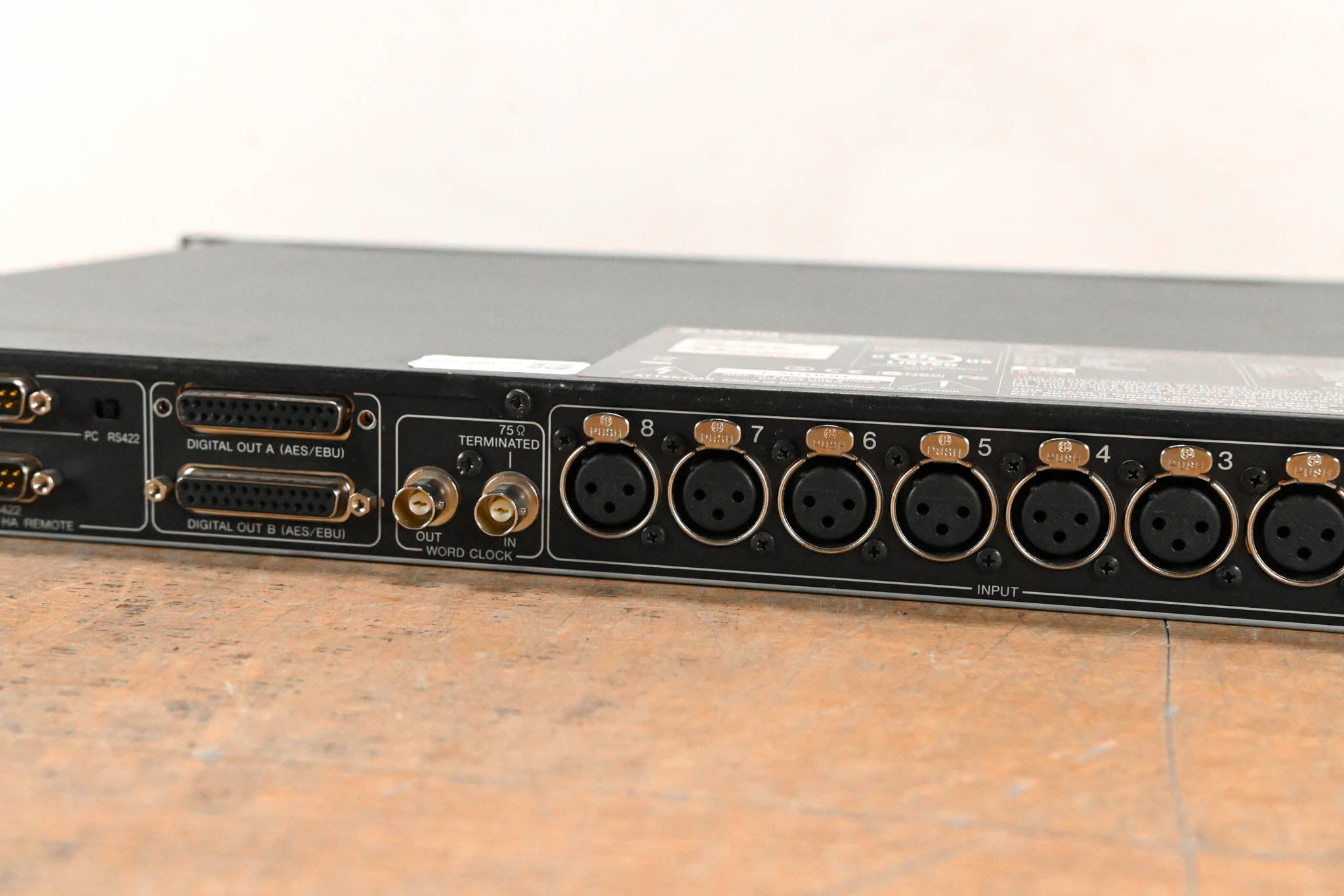 Yamaha AD8HR AD Converter with Remote Preamp