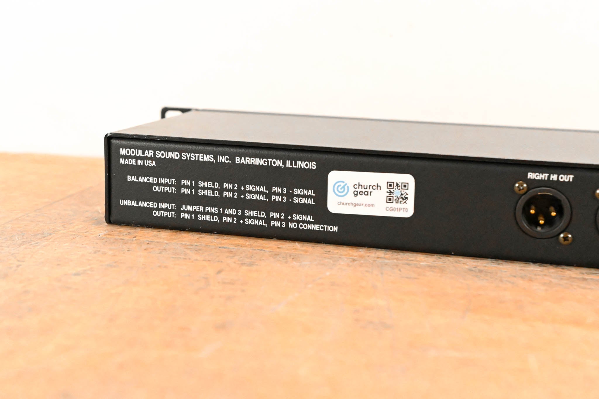 Bag End Infra-MXB Loudspeaker Controller (NO POWER SUPPLY)