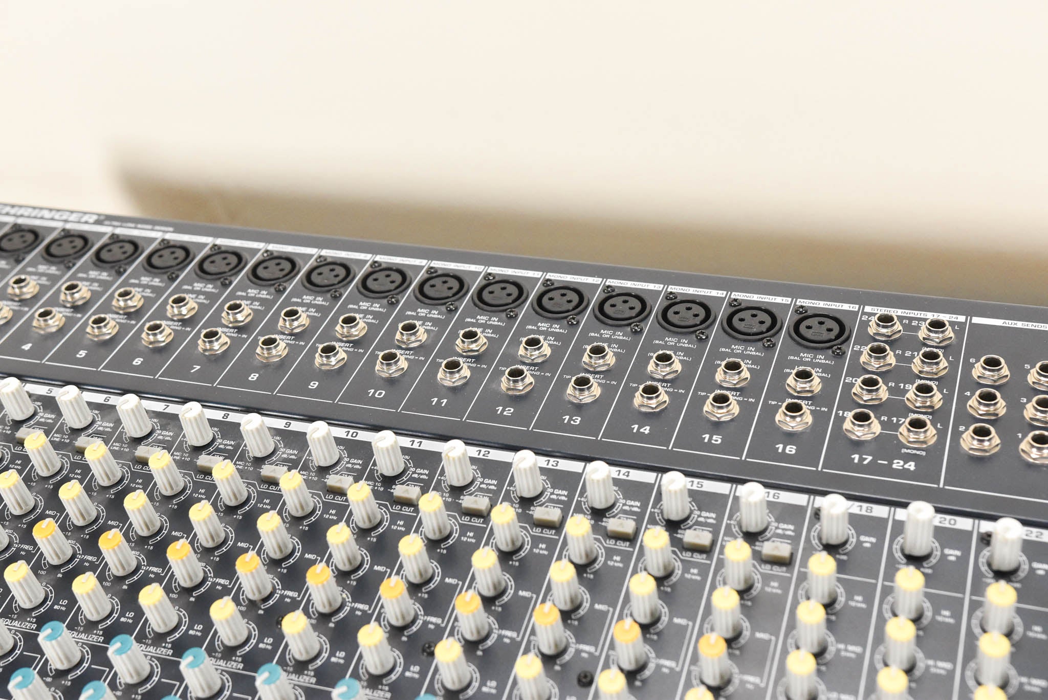 Behringer Eurodesk MX2442A 24-Channel Mixing Console (NO POWER SUPPLY)