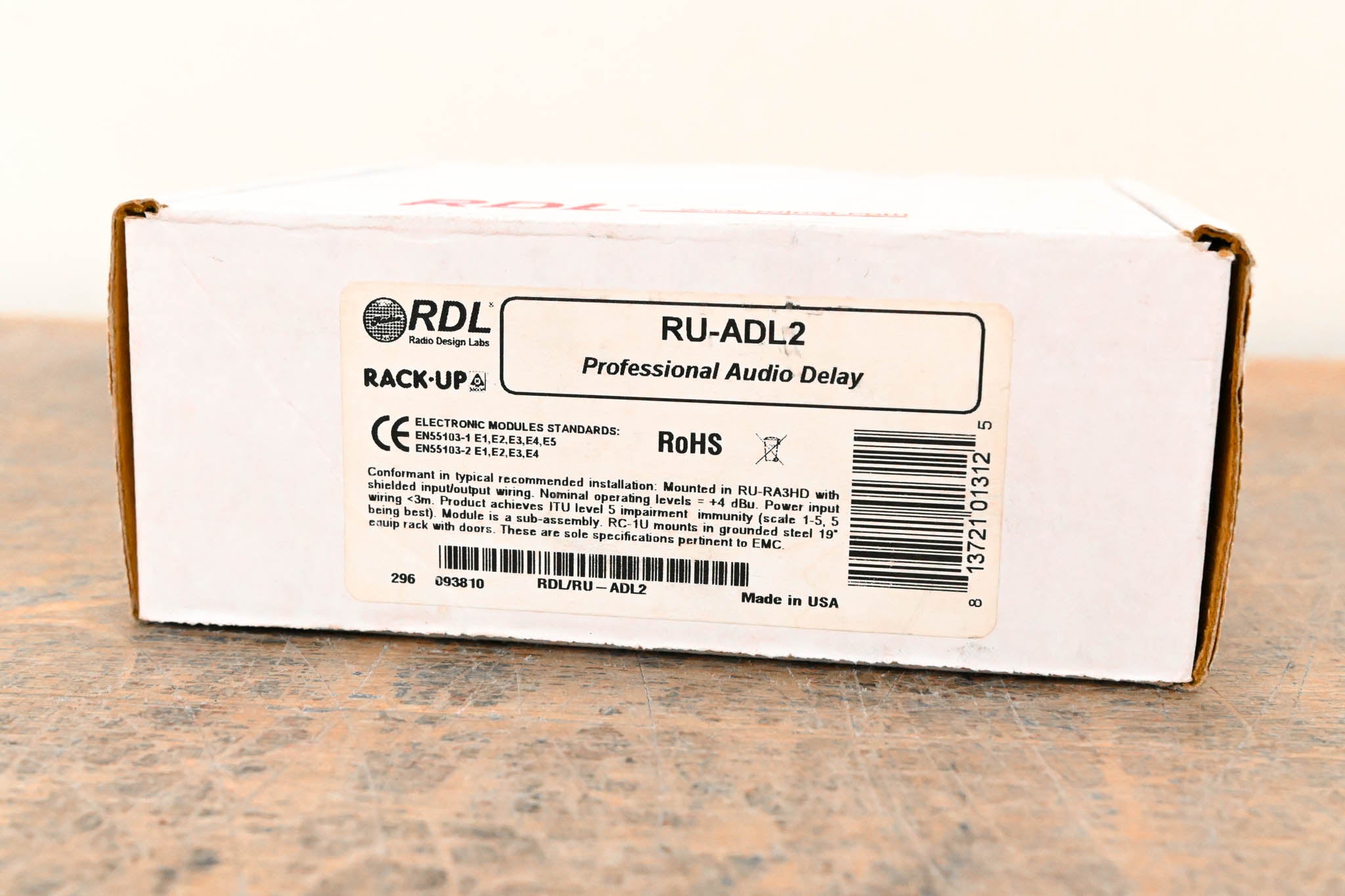 RDL RU-ADL2 Professional Audio Delay Controller (NO POWER SUPPLY)