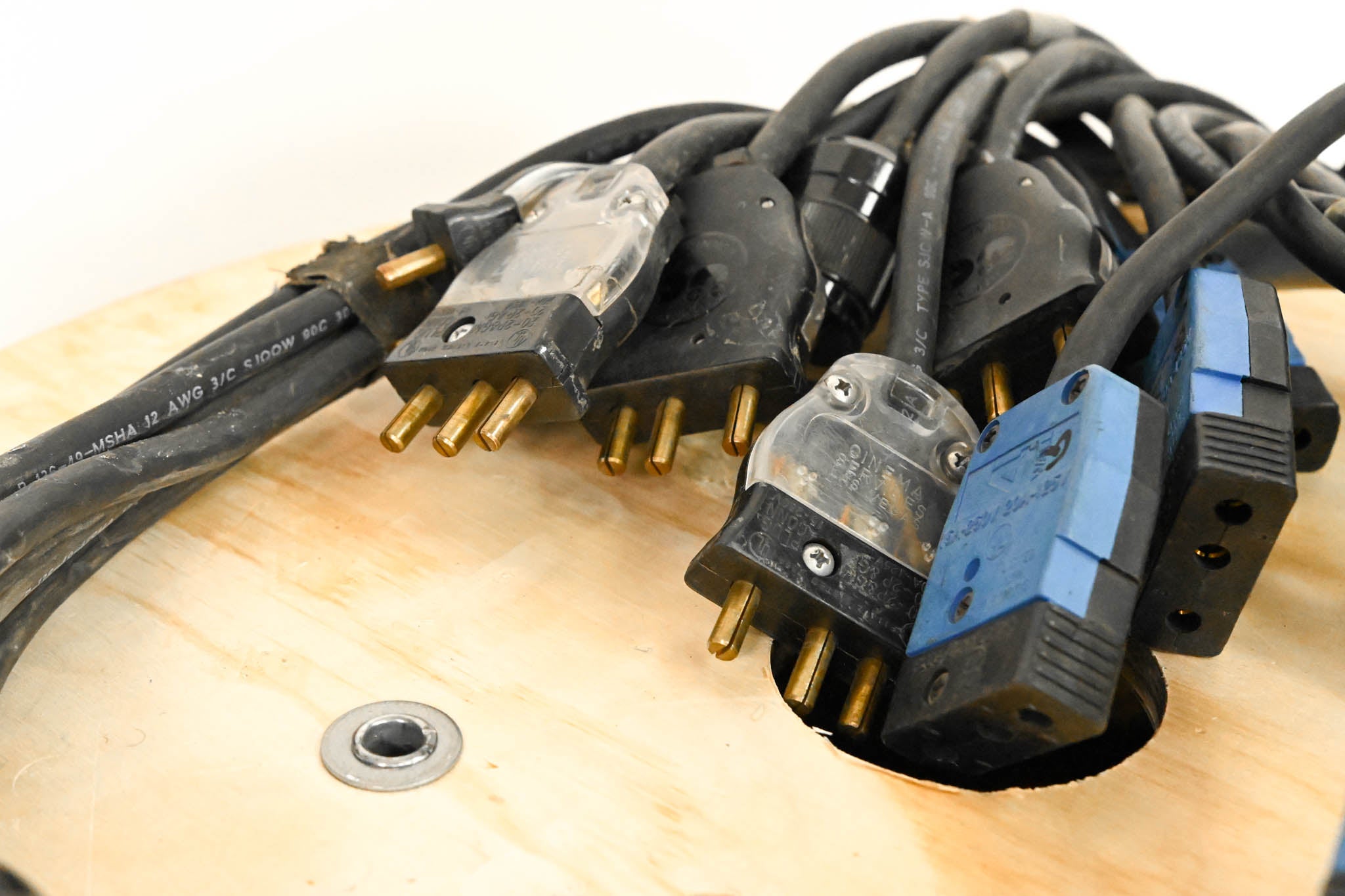Socapex 19-Pin Connector to Stage Pin Loom 150' Cable