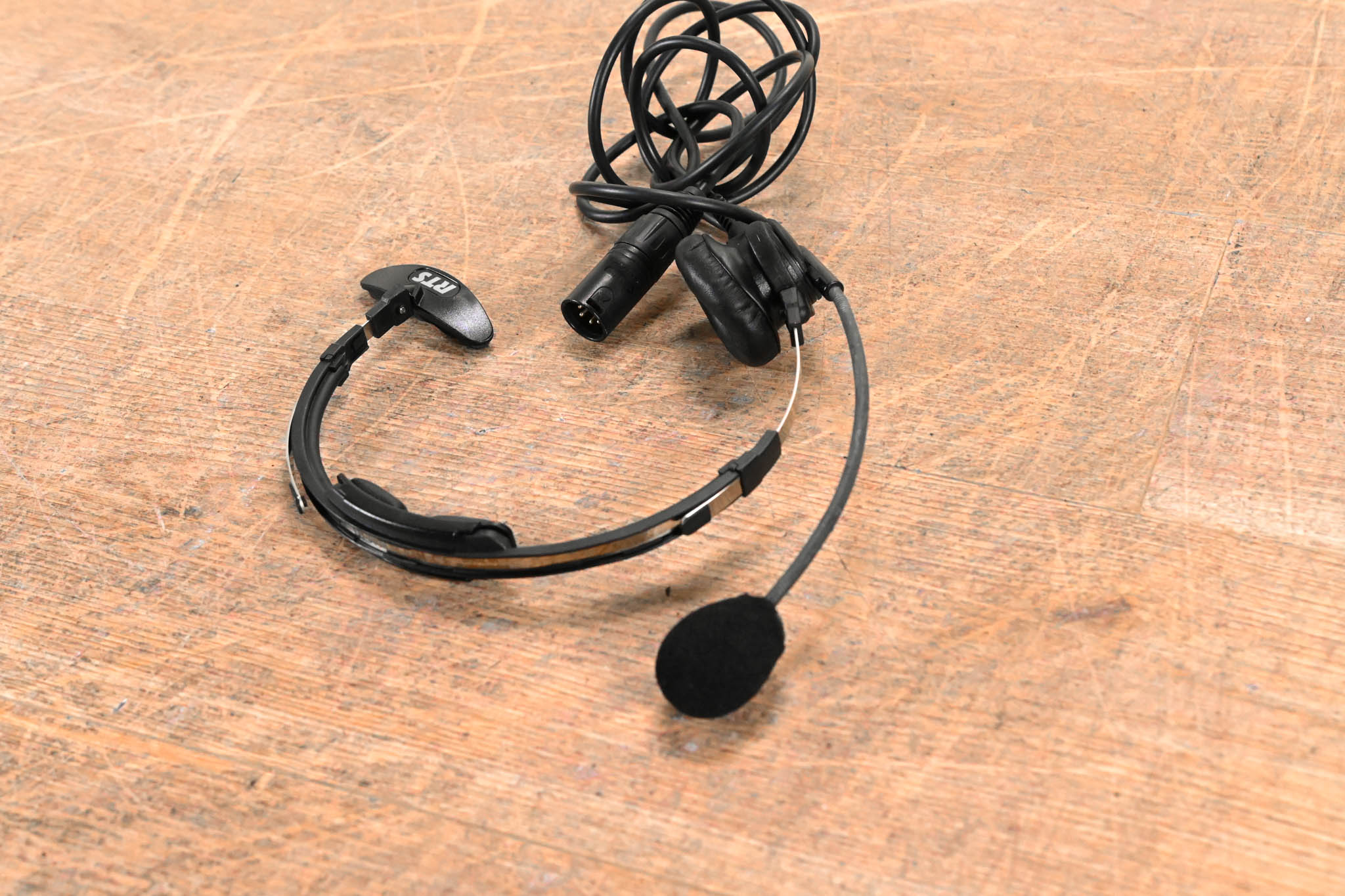 RTS LH-300-DM-A4M Lightweight Single-Sided Headset with Microphone