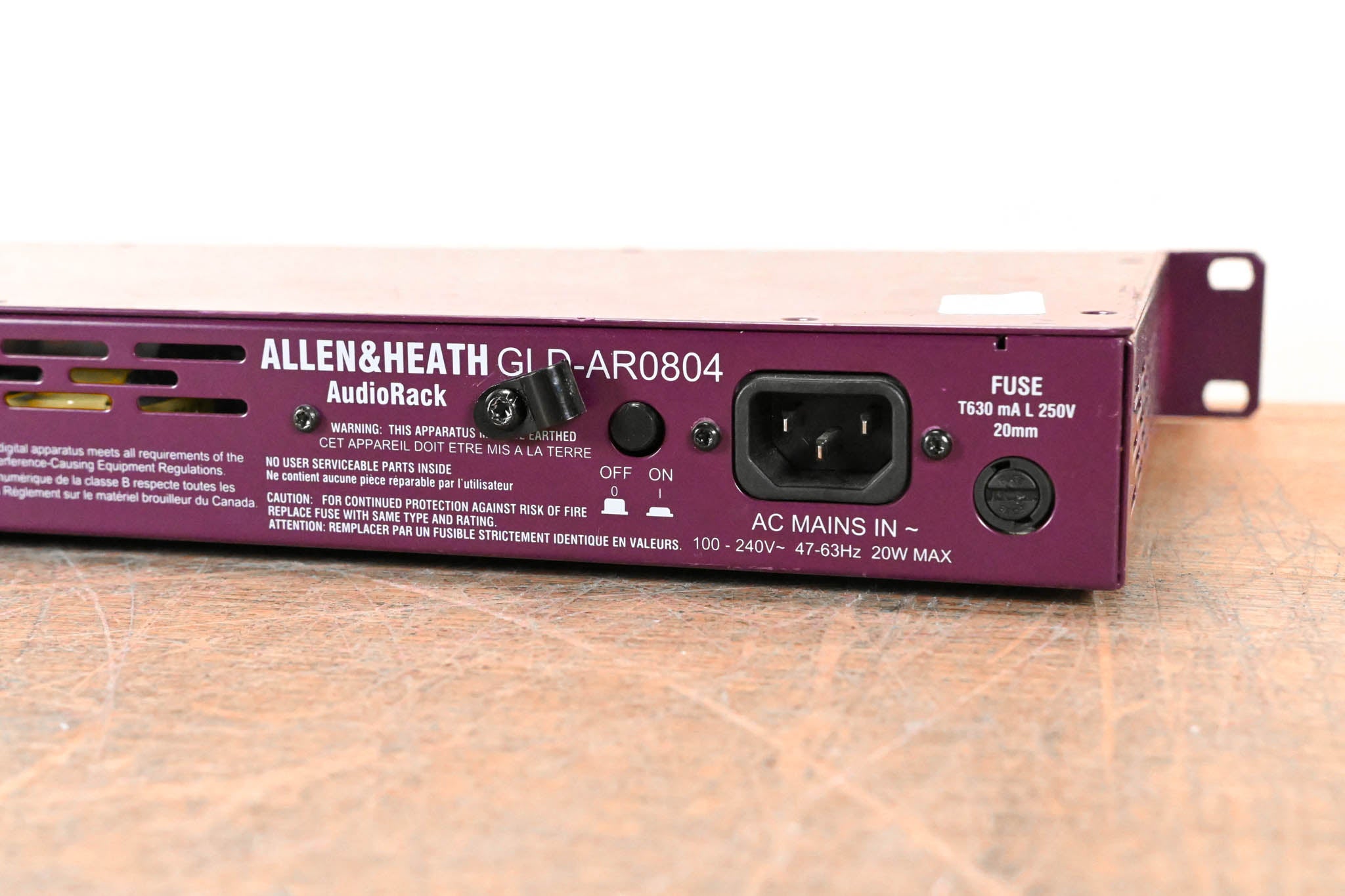 Allen & Heath GLD-AR84 8x4 I/O Expander AudioRack