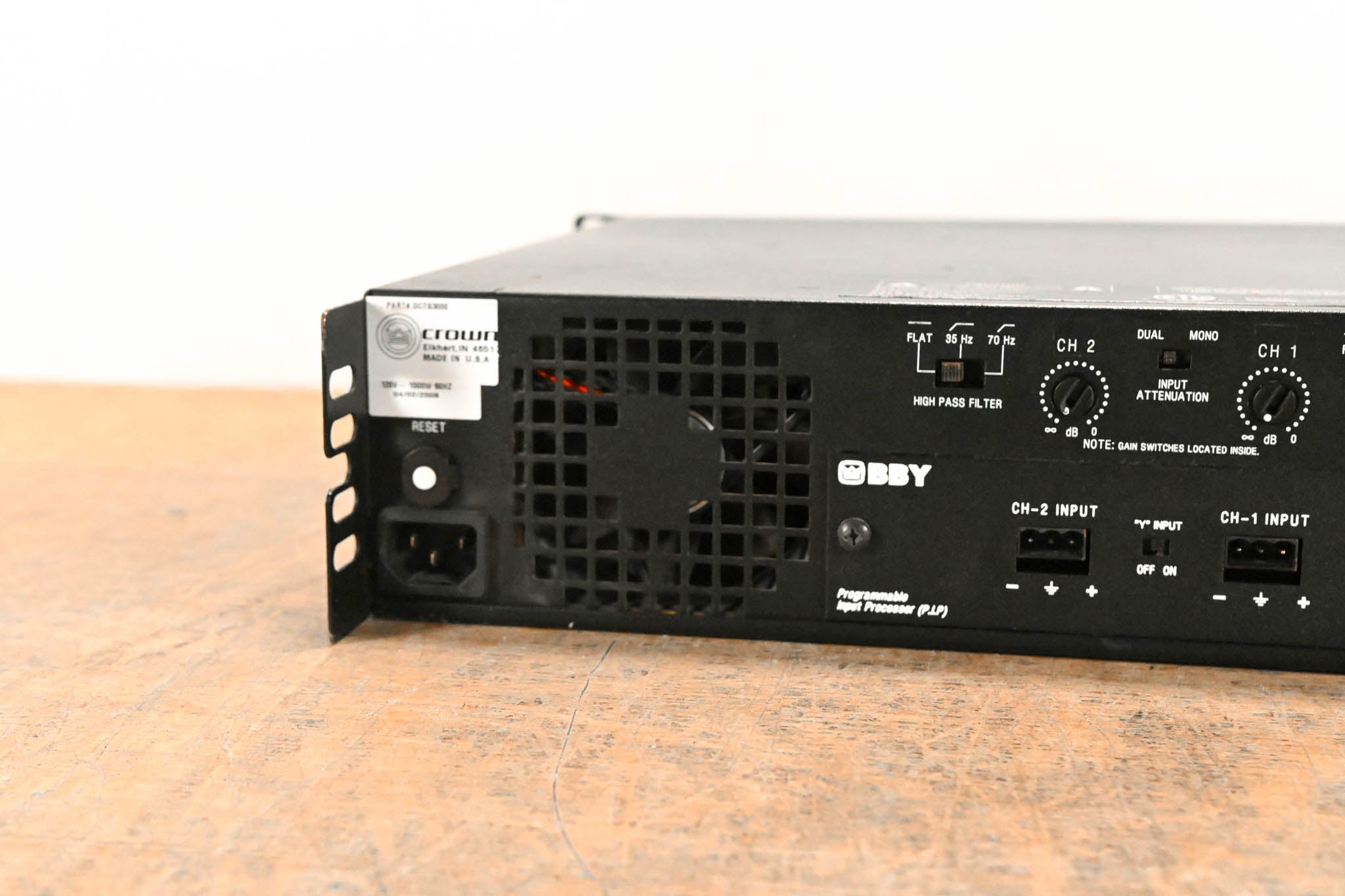 Crown CTs 3000 Two-Channel 1500W Power Amplifier CG01PM1