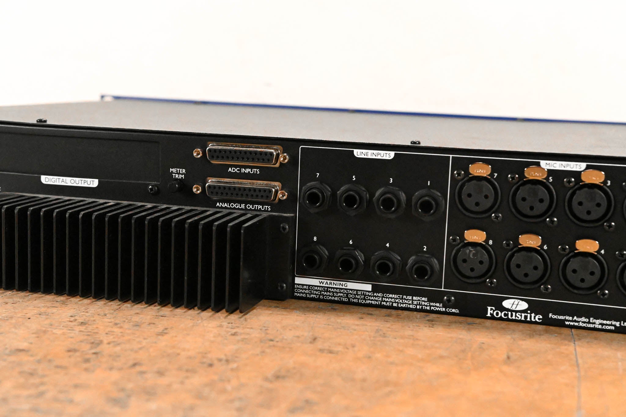 Focusrite ISA828 8-Channel Microphone Preamplifier