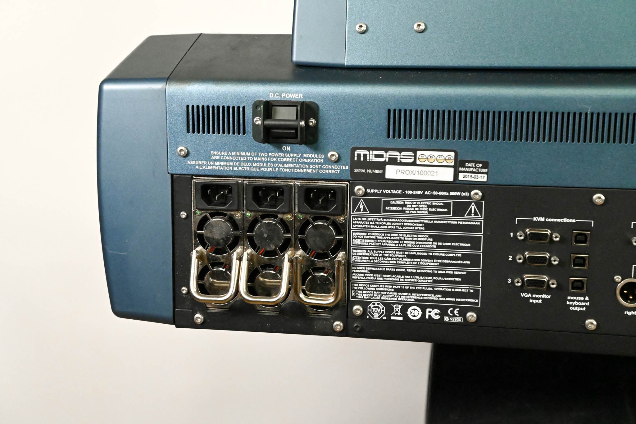 Midas PRO X Control Surface with Neutron High-Performance Audio System