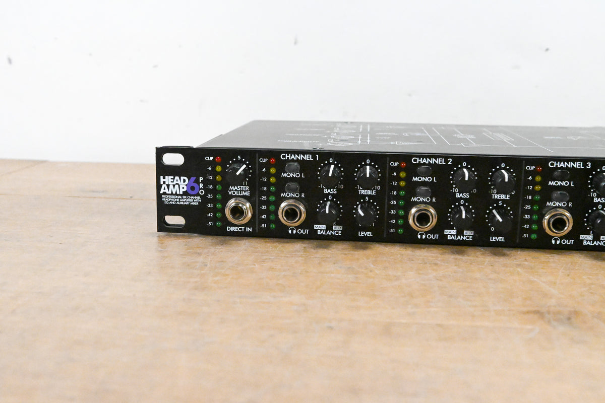 ART HeadAmp6Pro 6-Channel Headphone Amplifier