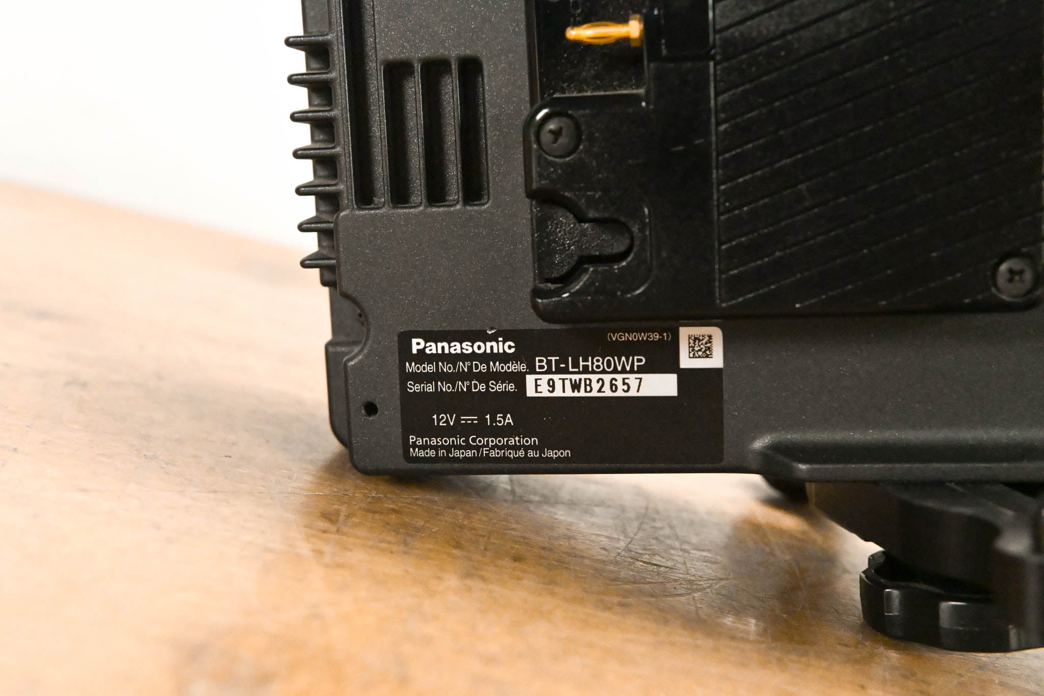 Panasonic BT-LH80WP 7.9" Multi-Format Color LCD (NO POWER SUPPLY)