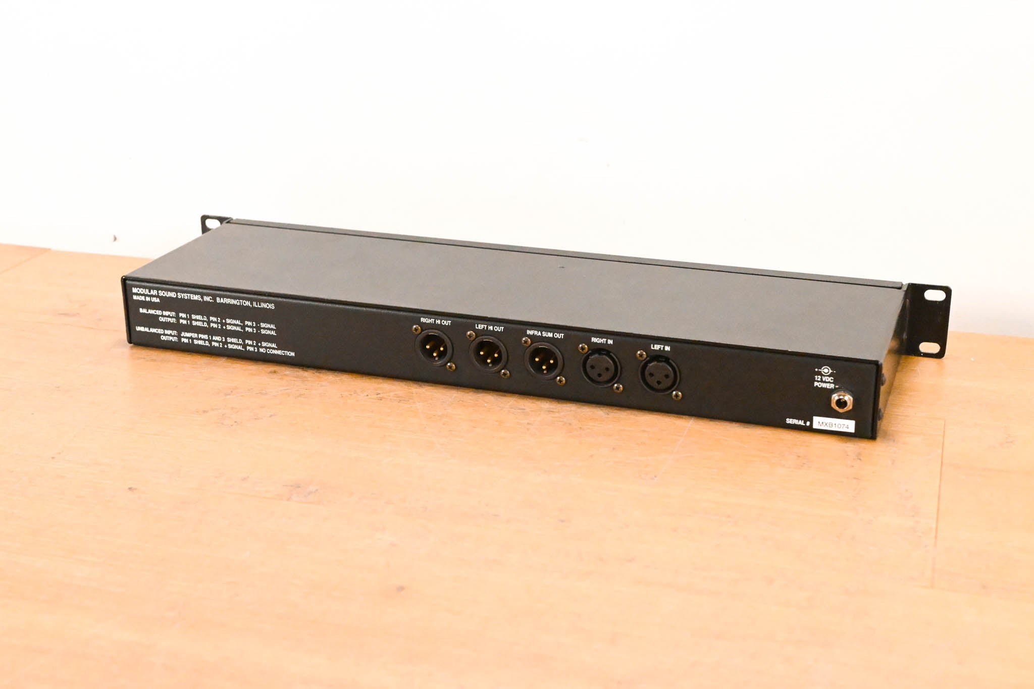 Bag End Infra-MXB Loudspeaker Controller (NO POWER SUPPLY)