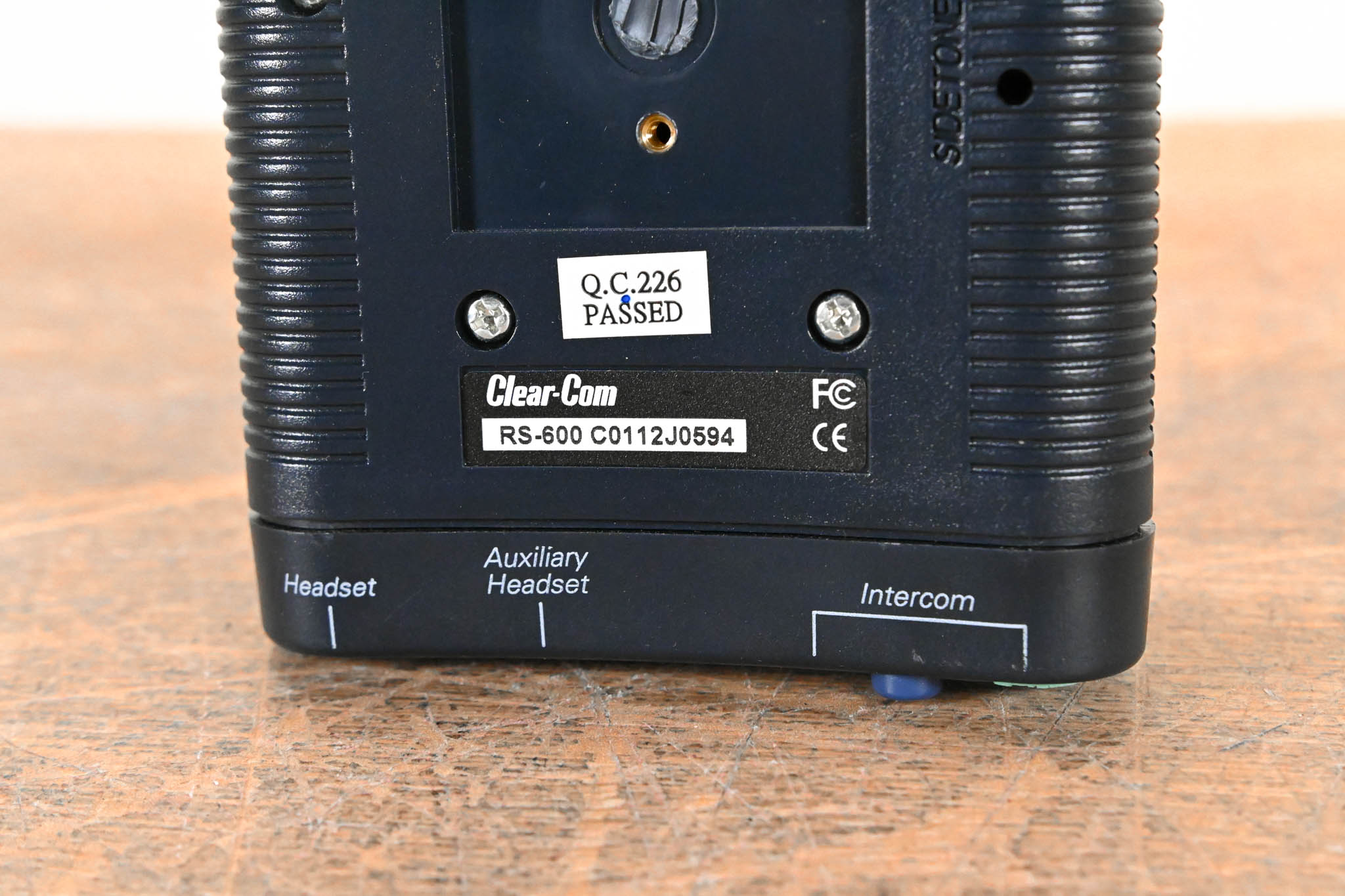 Clear-Com RS-601 Single-Channel Intercom Beltpack