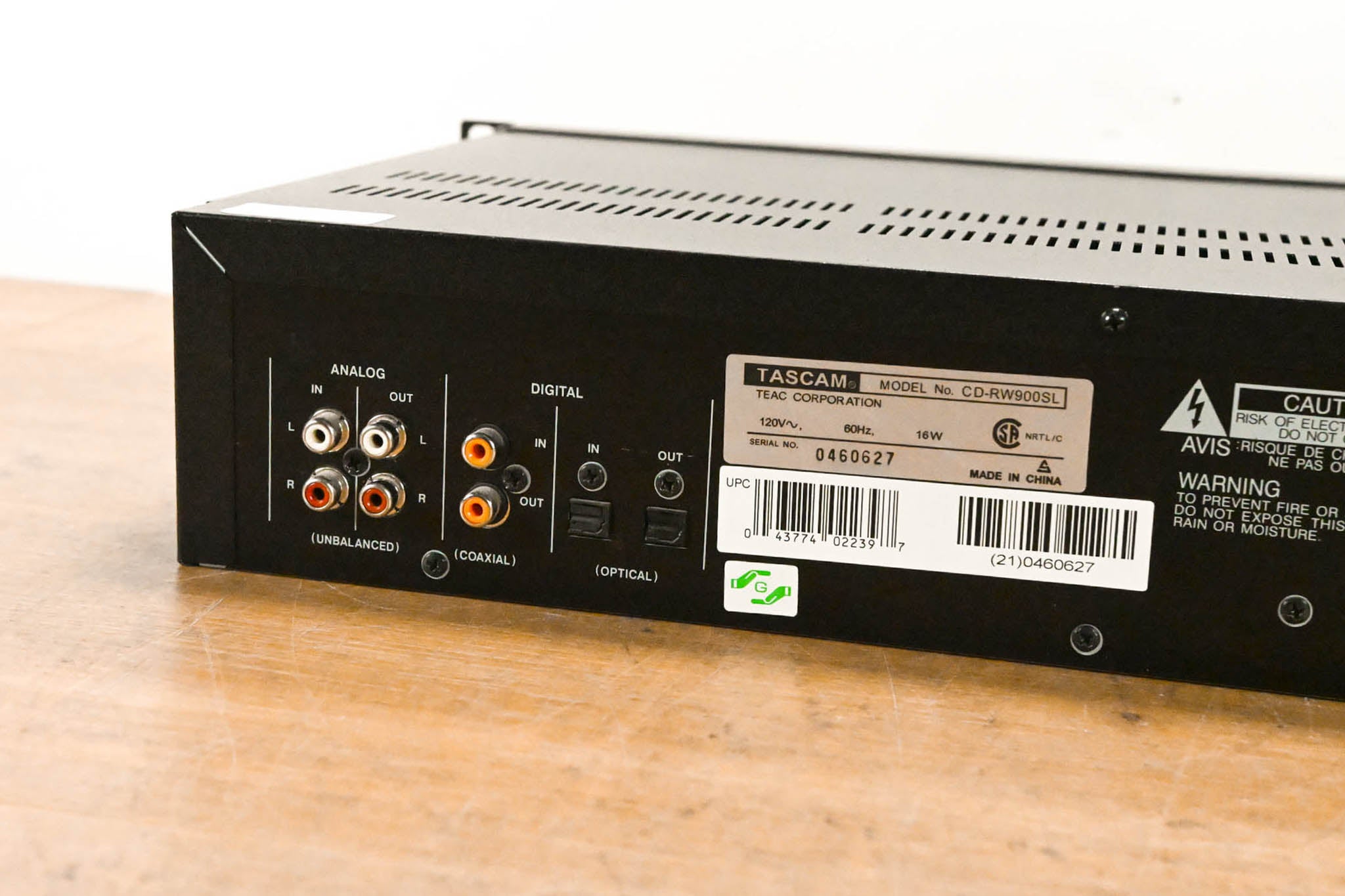 TASCAM CD-RW900SL CD Rewritable Recorder