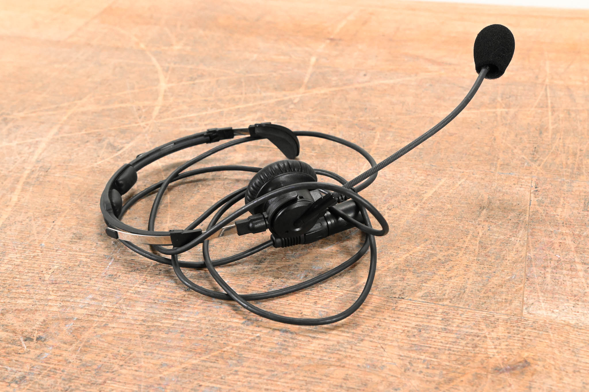 RTS LH-300-DM-A4M Lightweight Single-Sided Headset with Microphone