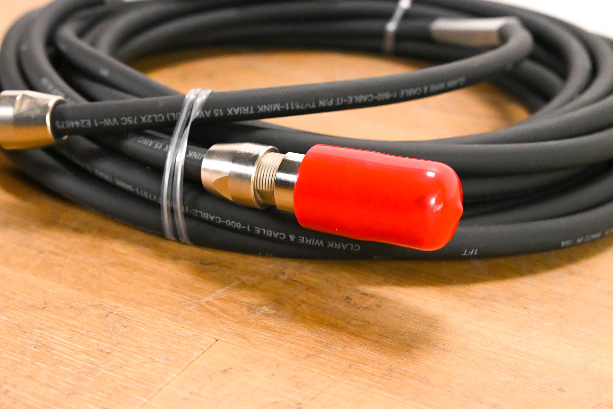 Clark Wire & Cable TV7511-MINK Triax Broadcast Camera Cable 15AWG - 40'