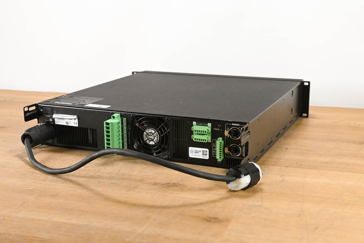 Dynacord IPX10:4 4 x 2500W 4‑Channel Installation DSP Class‑D Amplifier