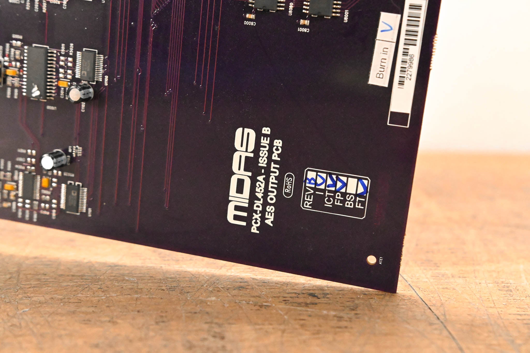 Midas DL452 AES3 Digital 8 Input, 8 Output Card