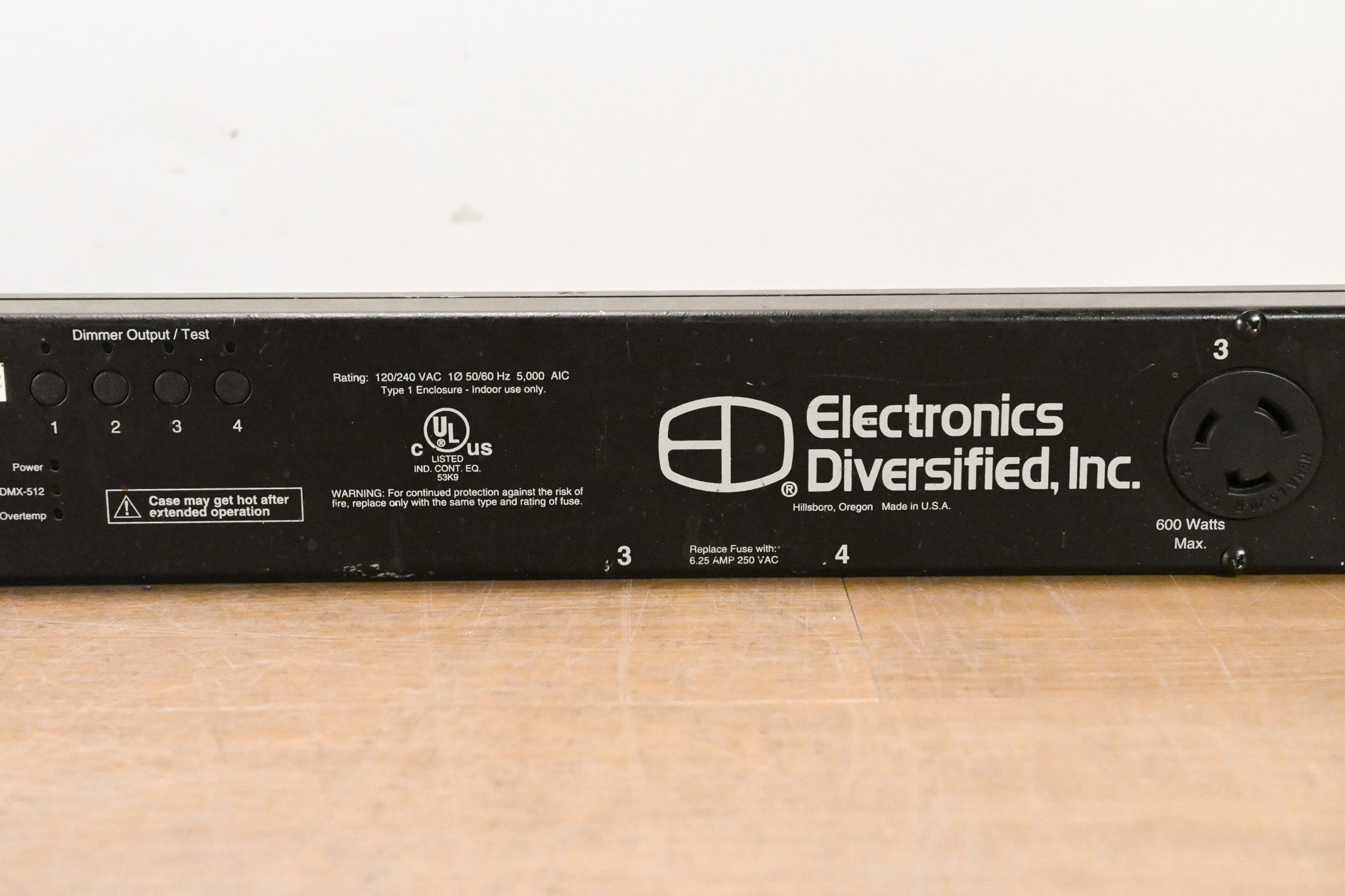 Electronics Diversified, Inc. SCRimmer Stik SS-4x6 4-Output Dimmer