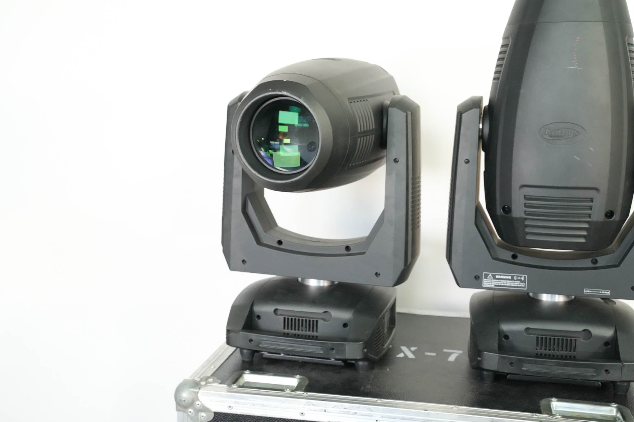 Elation Platinum HFX Hybrid 3-in-1 Moving Head Light Pair w/ Flight Case