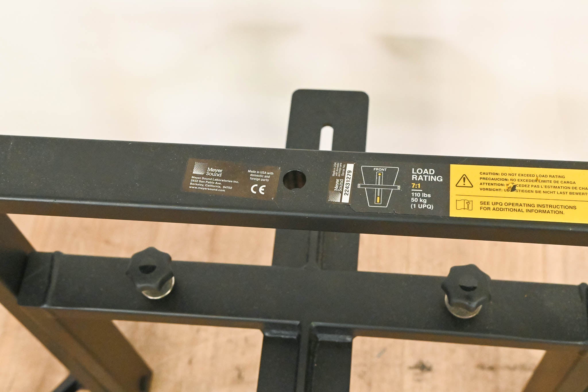 Meyer Sound MYA-UPQ Mounting Cradle Style Yoke for UPQ Speaker