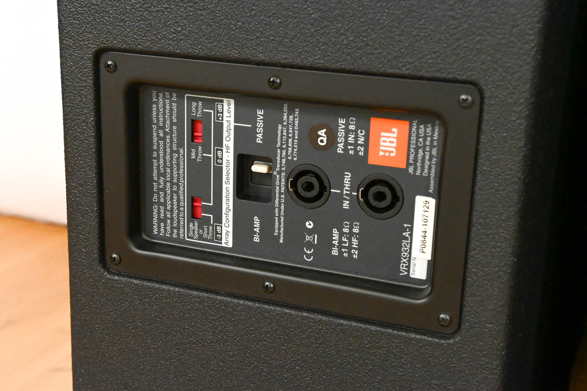 JBL VRX932LA-1 12" Two-Way Line Array Loudspeaker System (PAIR)