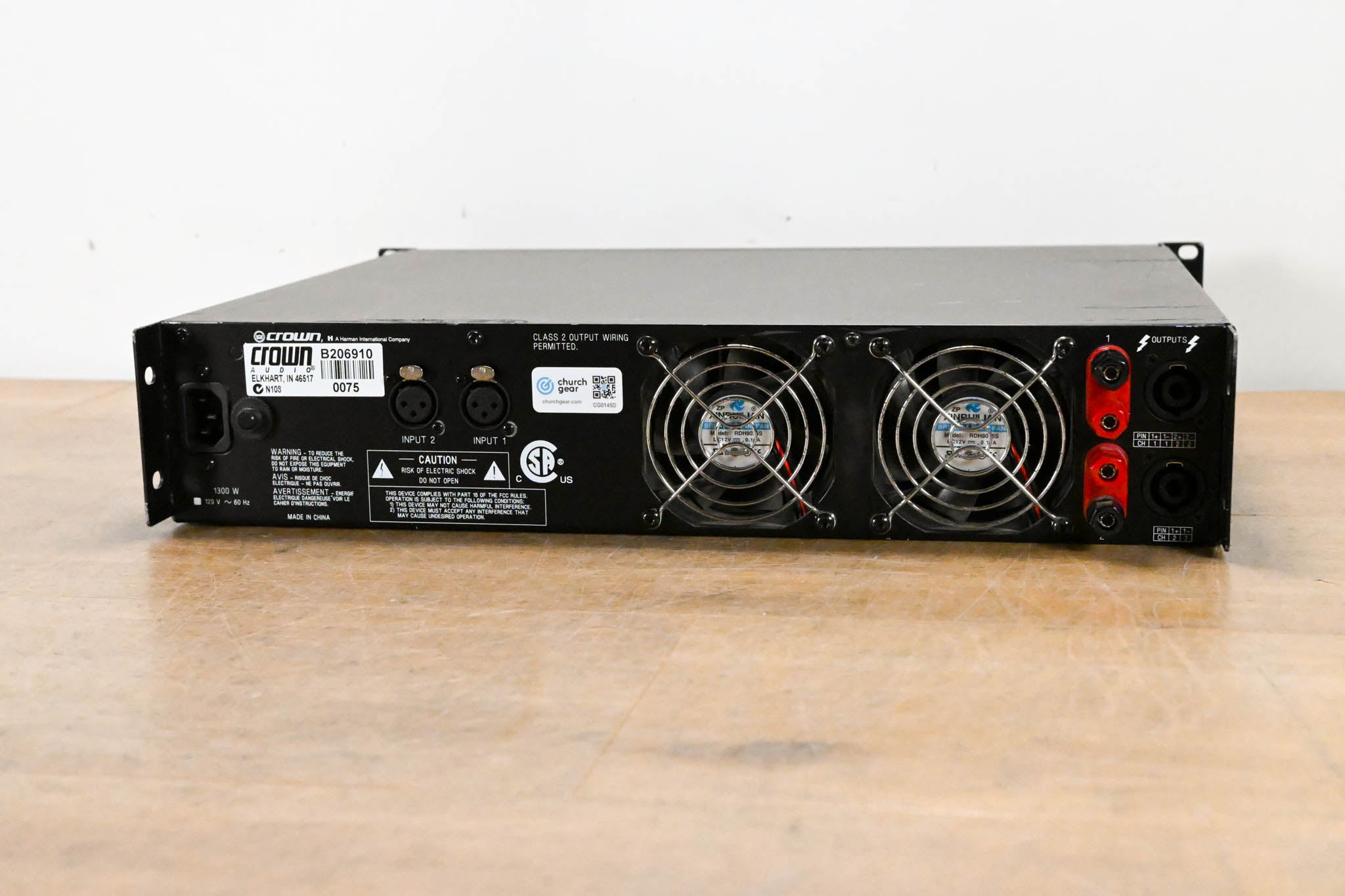 Crown XLS 402 2-Channel Power Amplifier