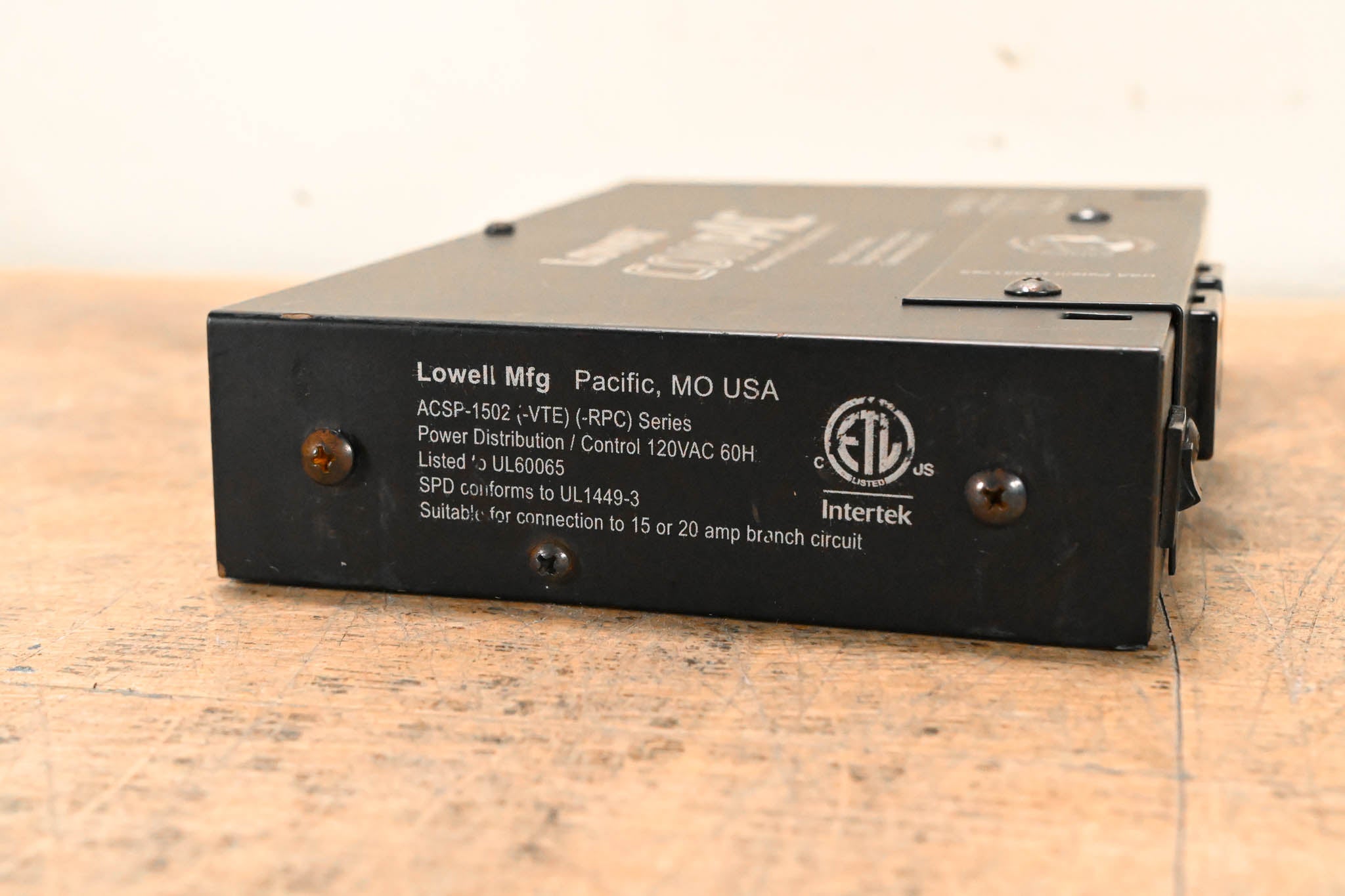 Lowell ACSP-1502-RPC Advanced Multi-Stage Surge Suppressor