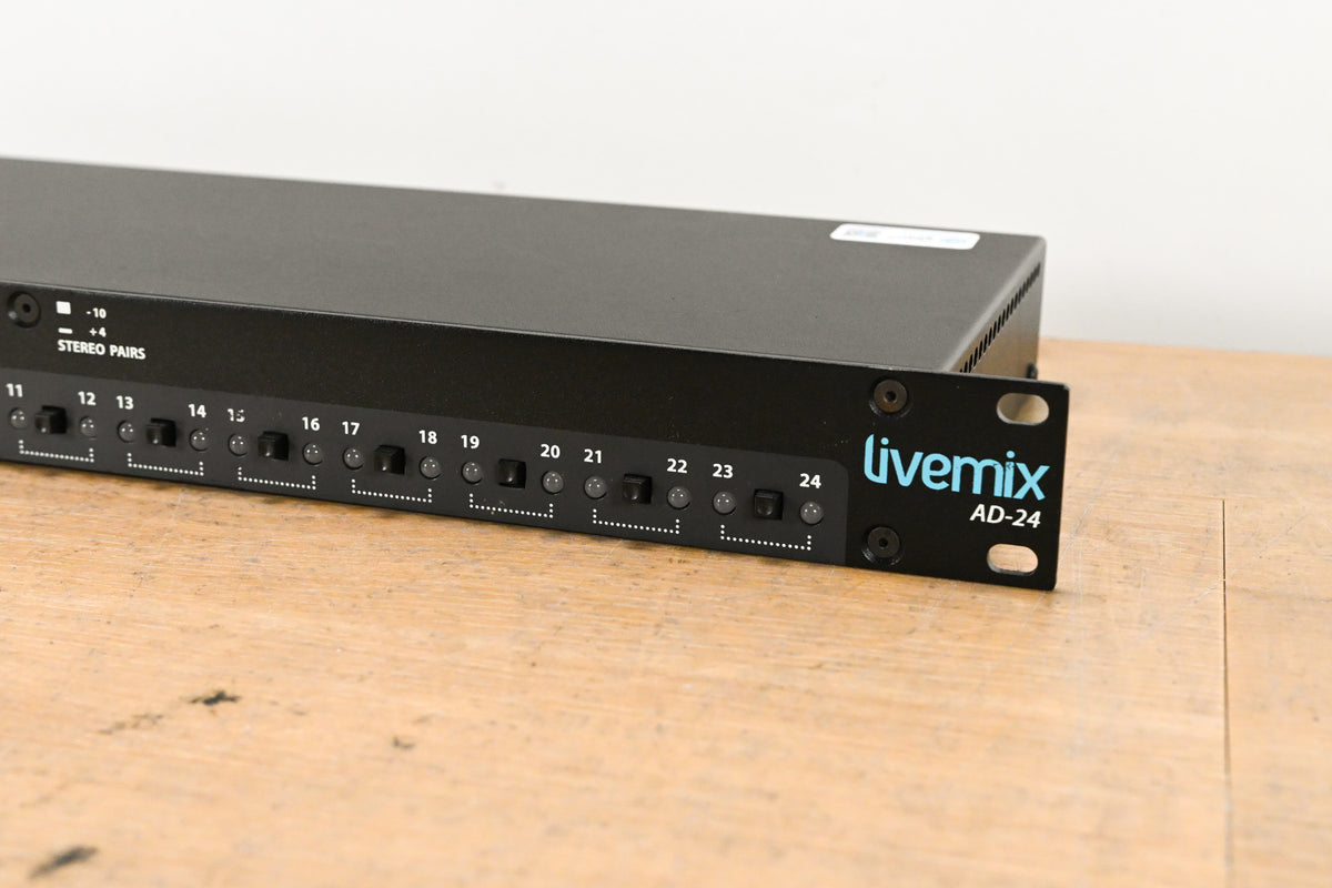 Digital Audio Labs Livemix AD-24 24-CH Analog Input Unit NO POWER SUPPLY