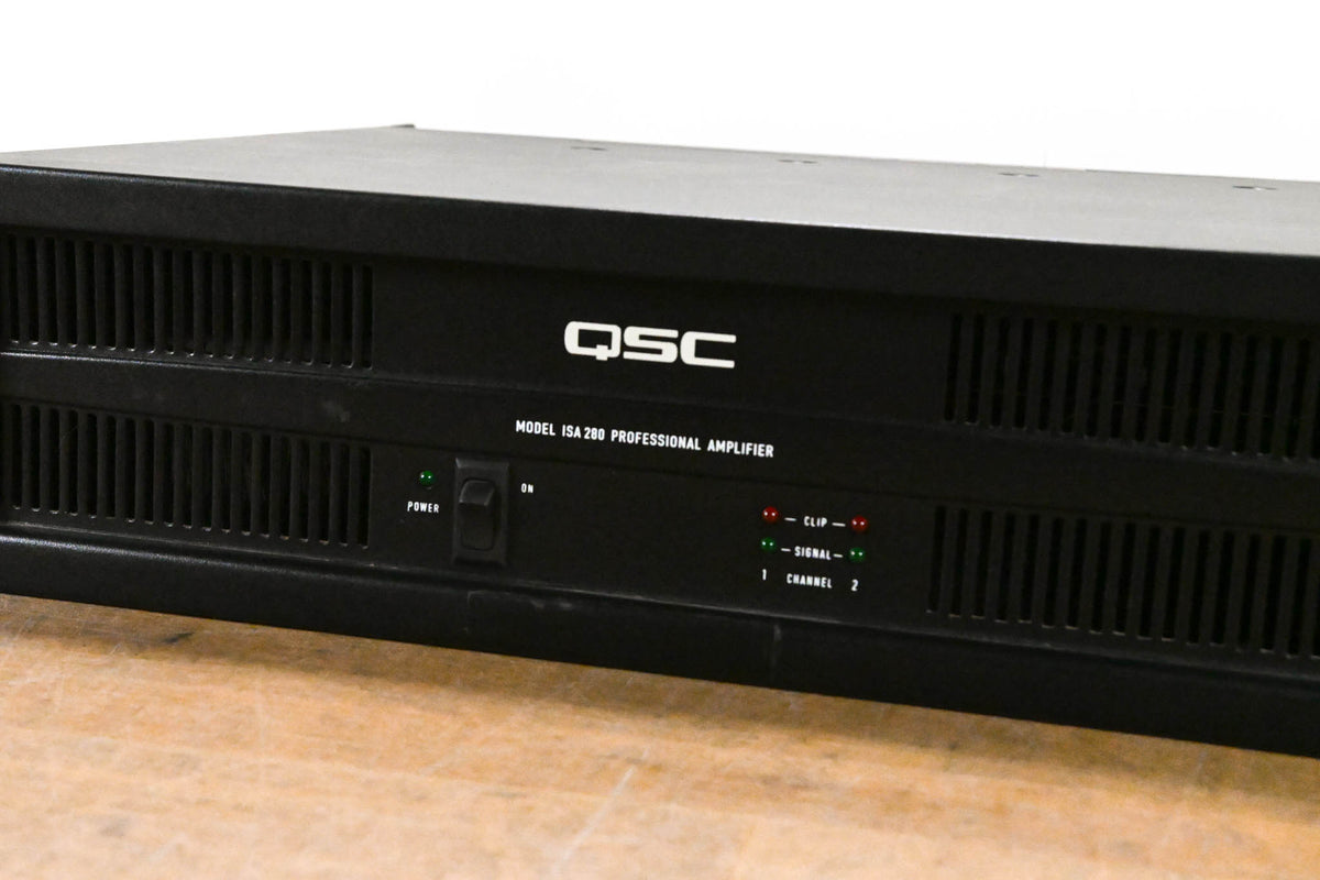 QSC ISA280 2-Channel Installation Power Amplifier