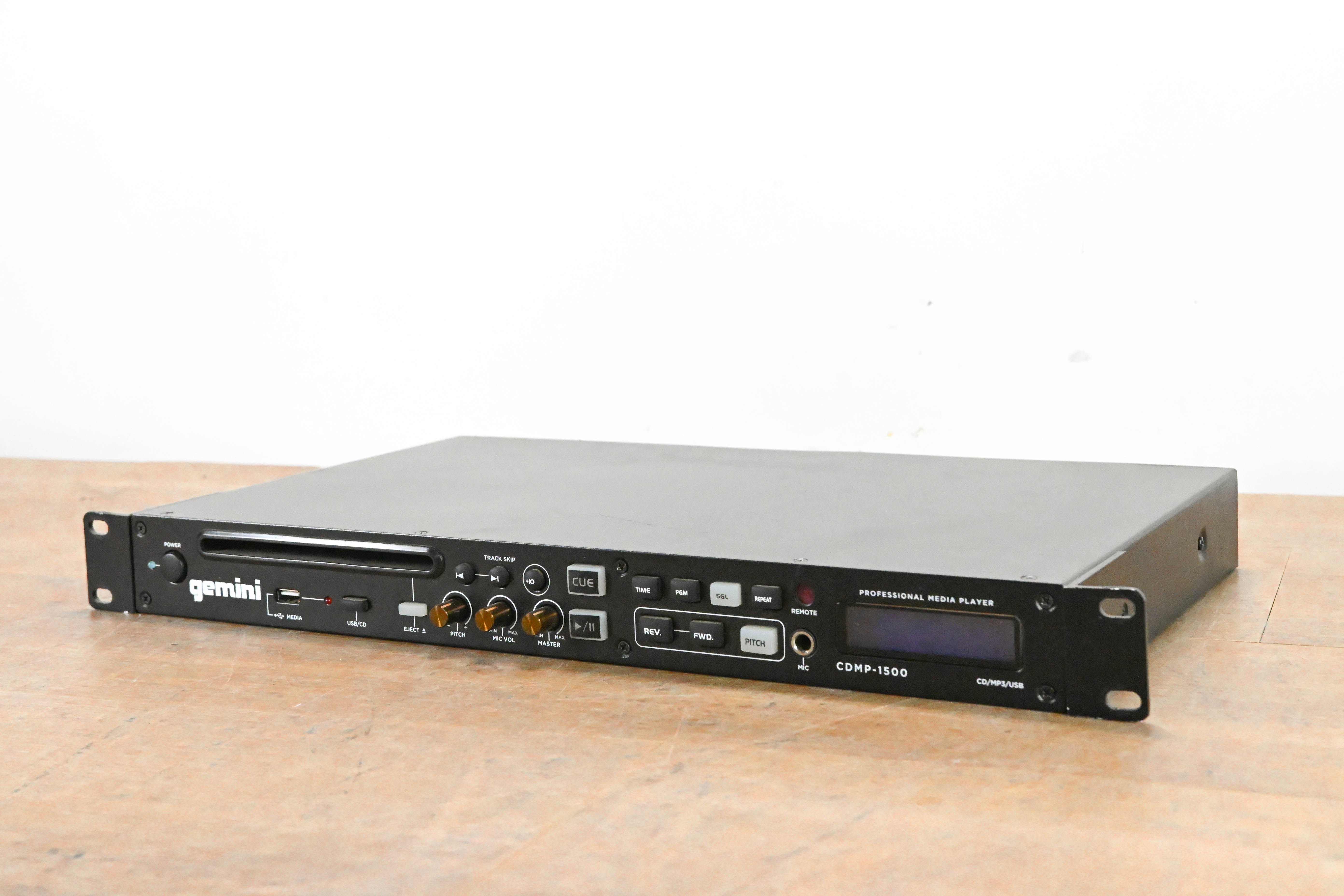 Gemini CDMP-1500 Rackmount CD and USB Media Player