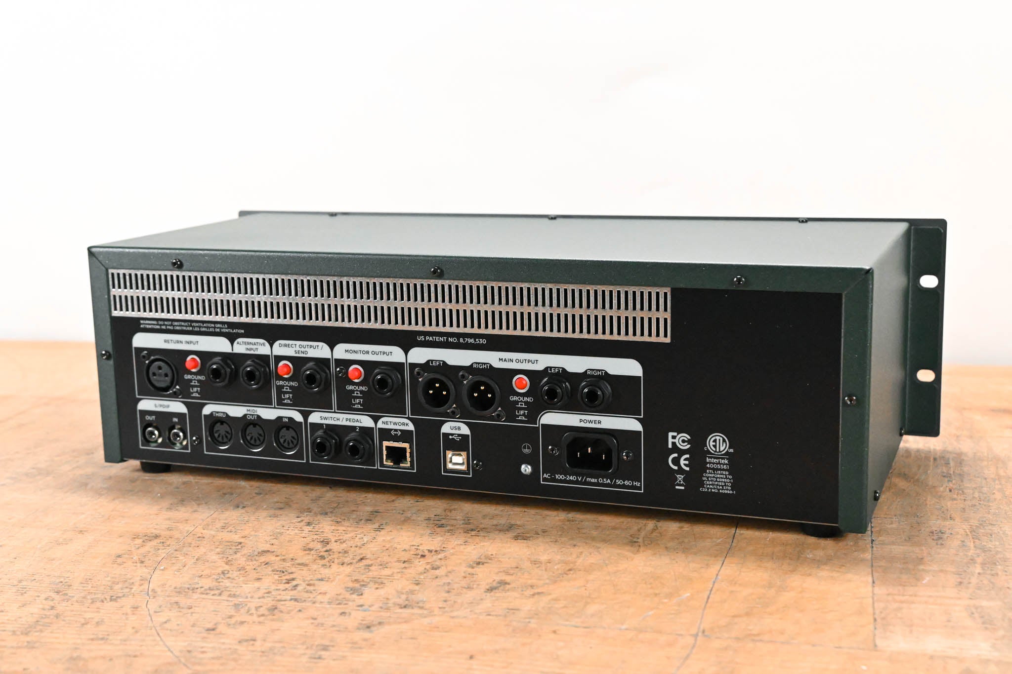 Kemper Profiler Rack Rackmount Profiling Amp Head