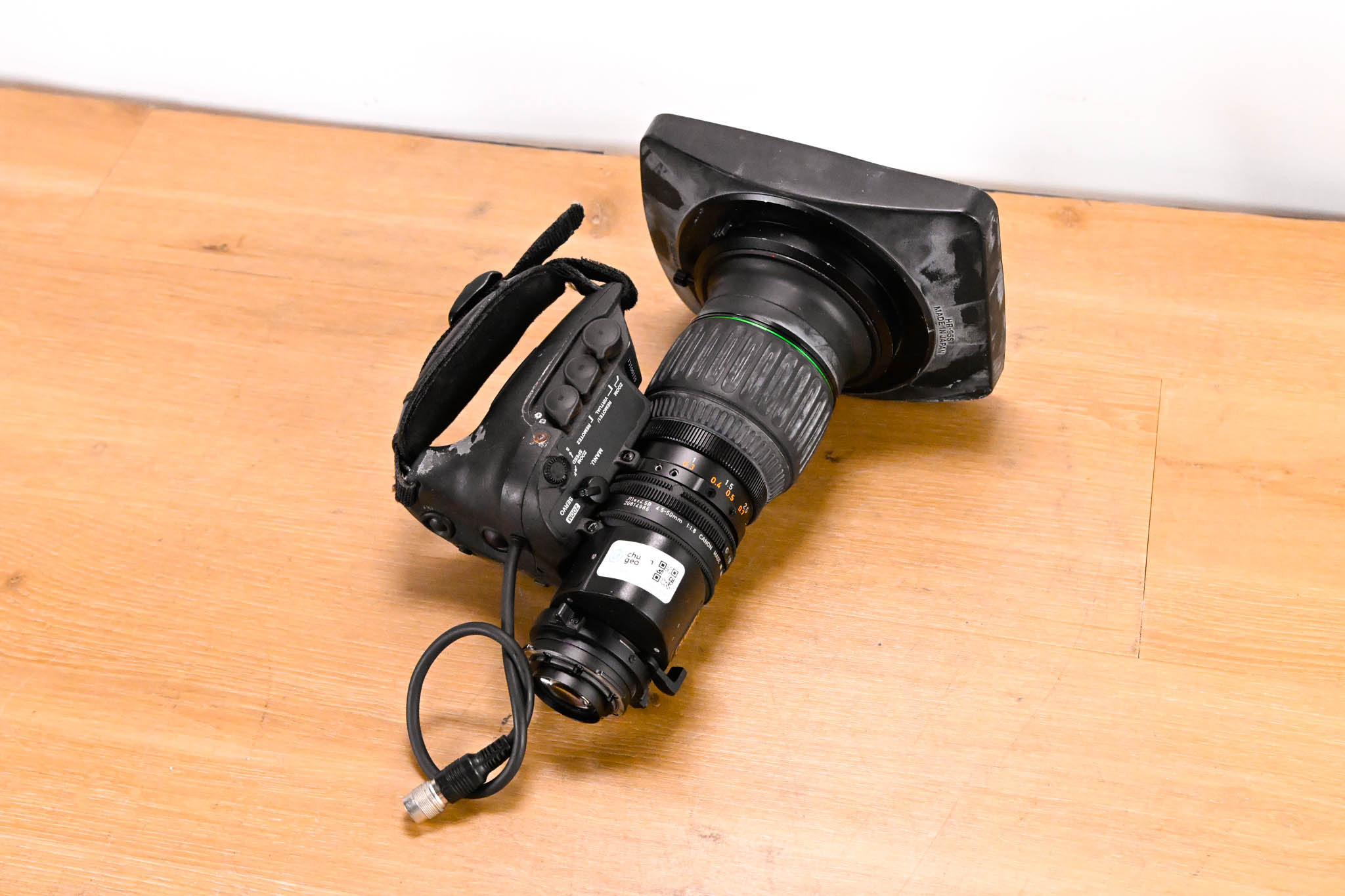 Canon J11ex4.5B4 IRSE SX12 Wide Zoom Lens - 1:1.8/4.5-50mm