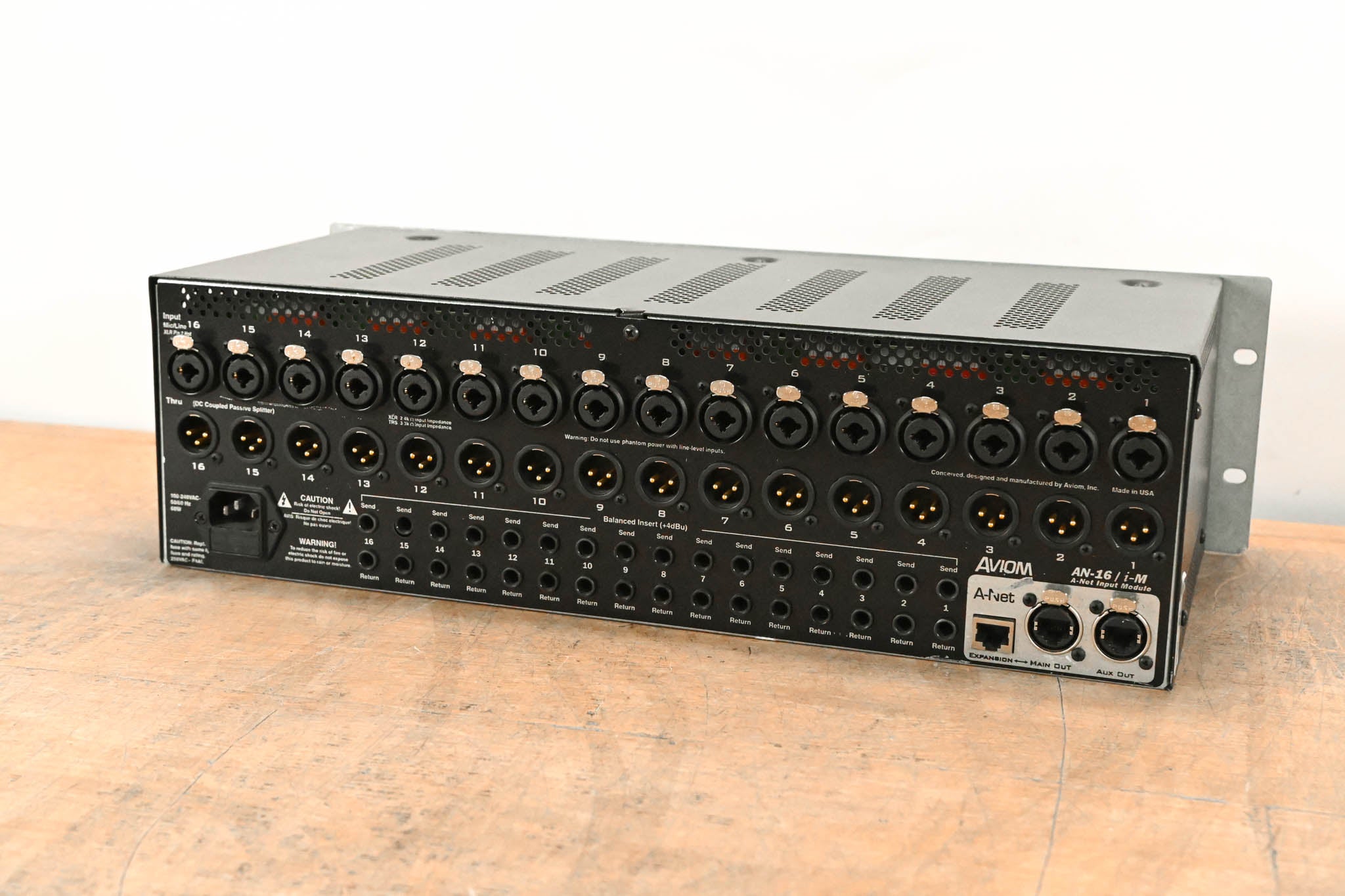 Aviom AN-16/i-M Microphone Input Module