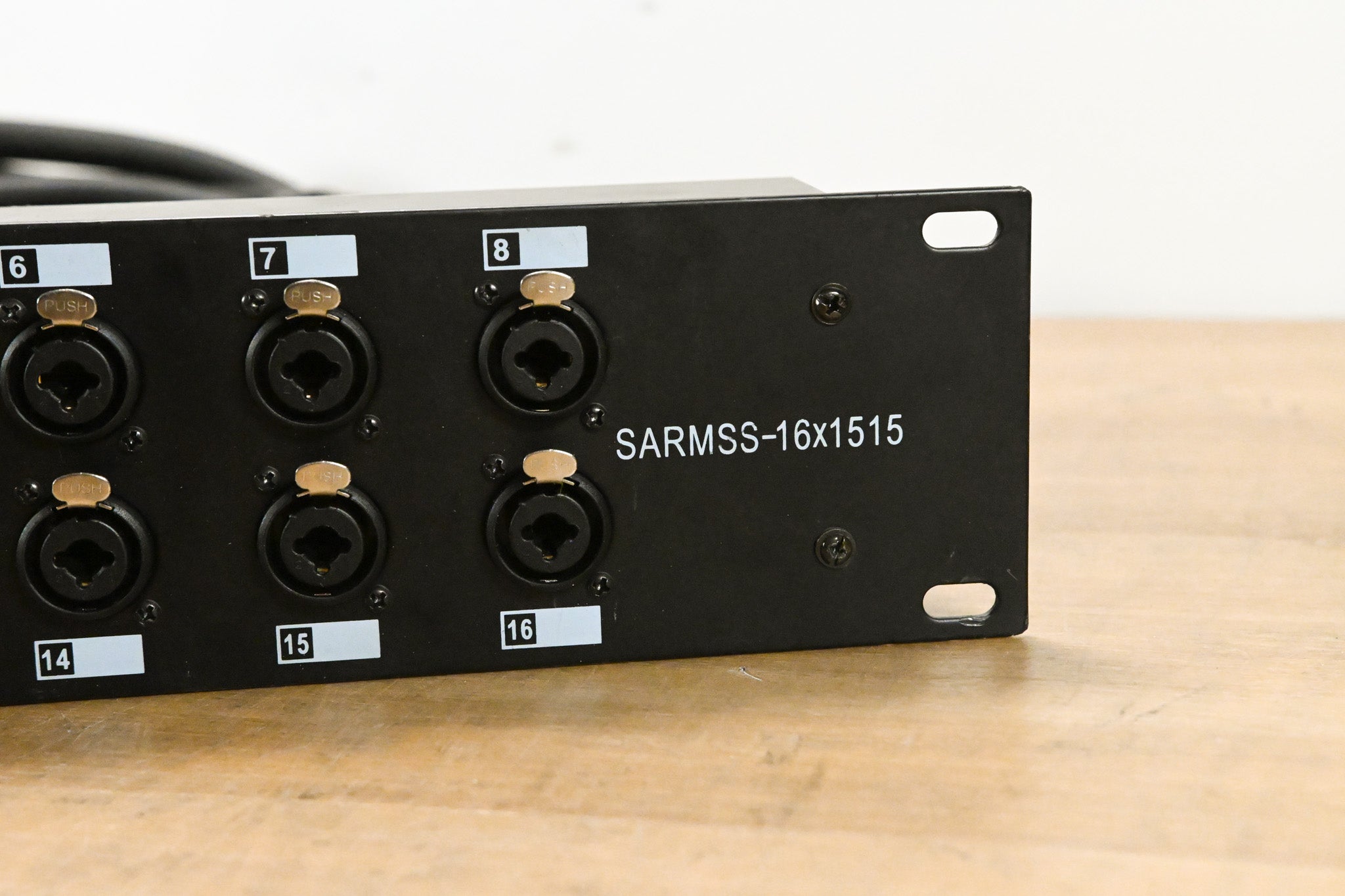 Seismic Audio SARMSS-16X1515 - 16-CH XLR TRS Combo Splitter Snake Cable