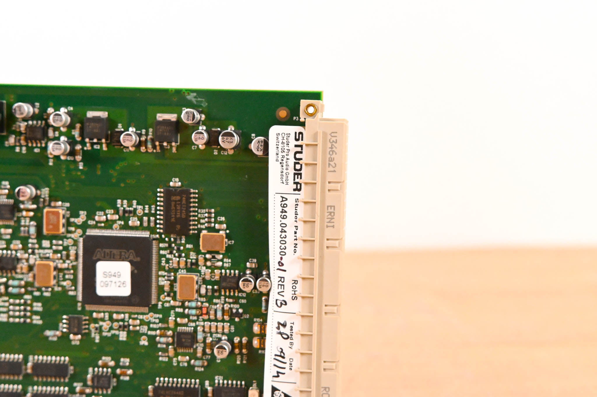 Studer MADI I/O Card for D21m Modular I/O System