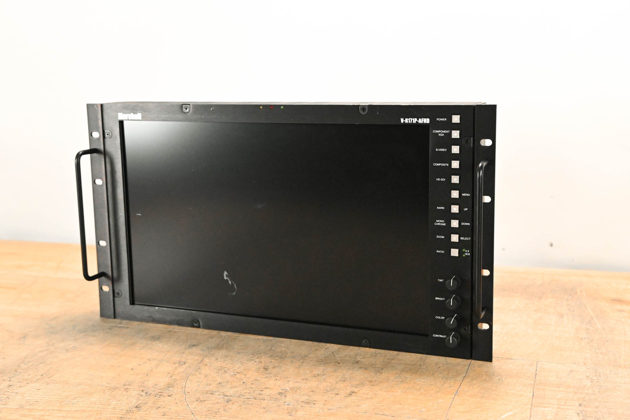 Marshall V-R171P-AFHD 17" Full HD Rackmount LCD Monitor (NO PSU)
