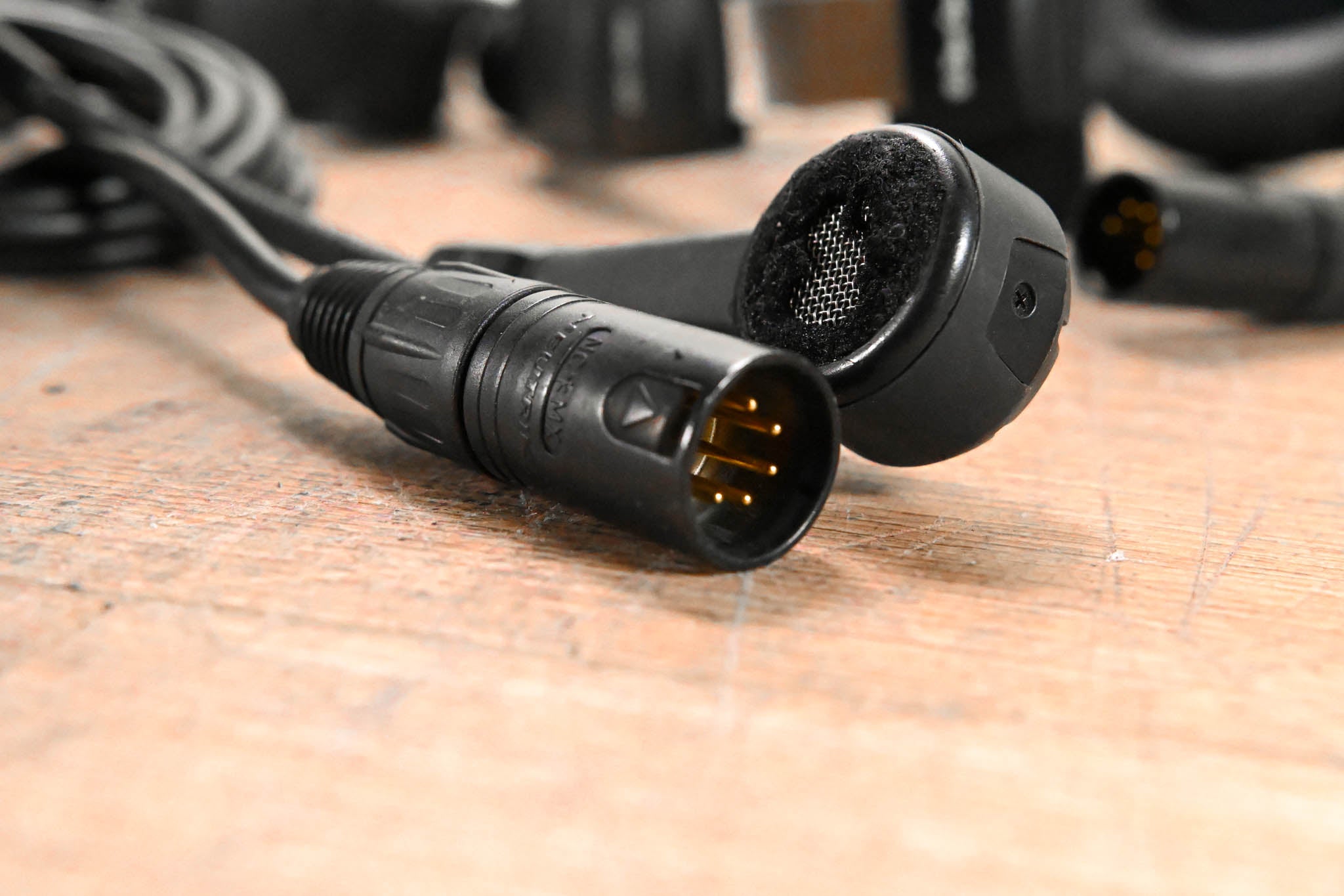 Clear-Com CC-300-X5 Single-Ear Headset w/ 5-pin XLR Connector Pack of 3