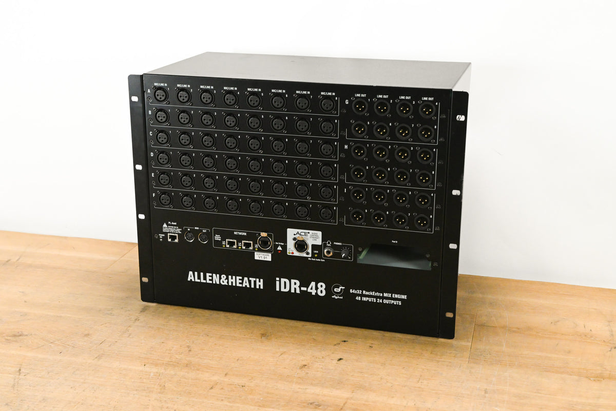 Allen & Heath iLive-T112 Mixing Surface with iDR-48 Fixed Format MixRack
