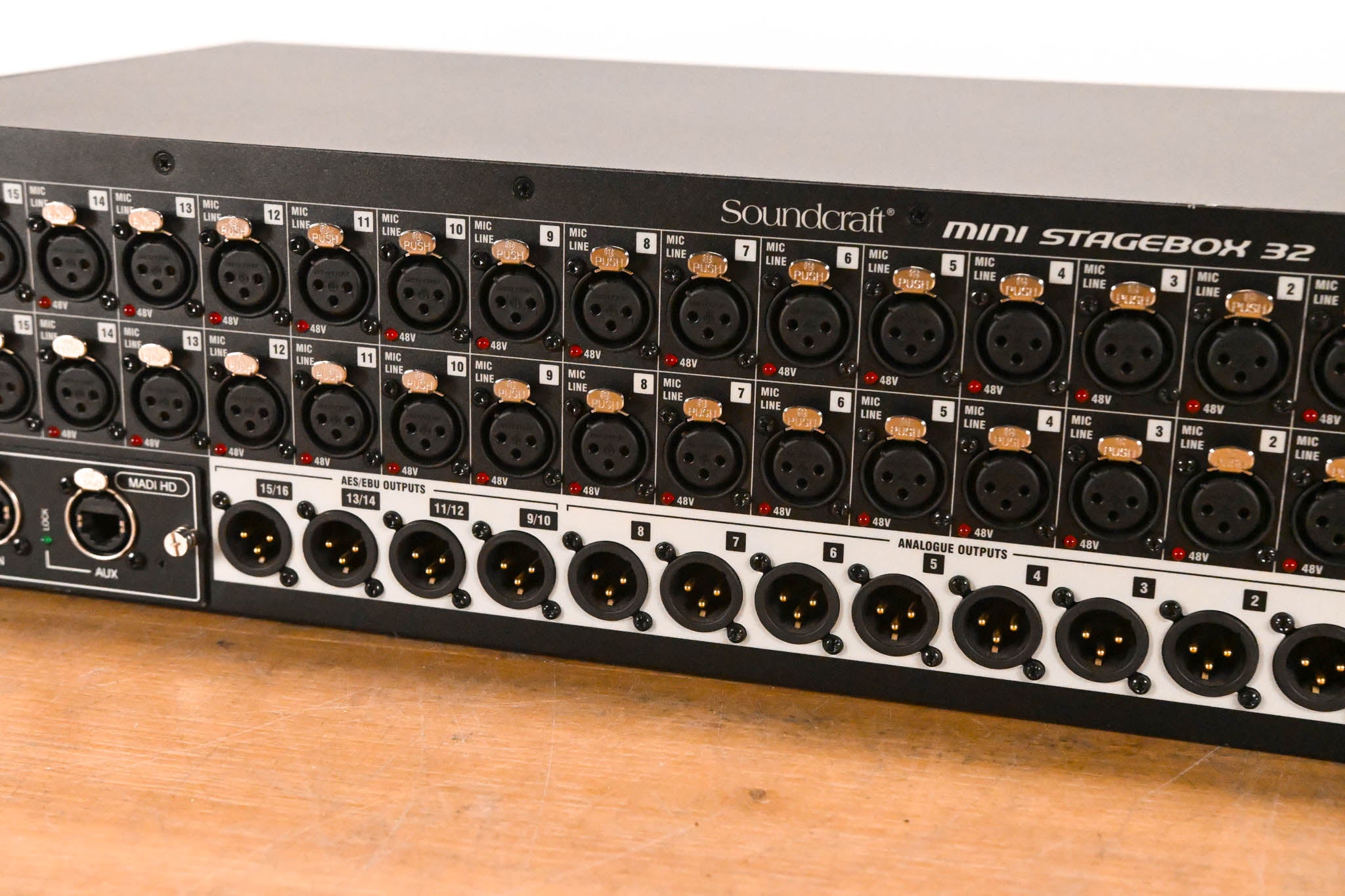 Soundcraft Mini Stagebox 32 Cat 5 32-Ch. Digital Stagebox with MADI Card